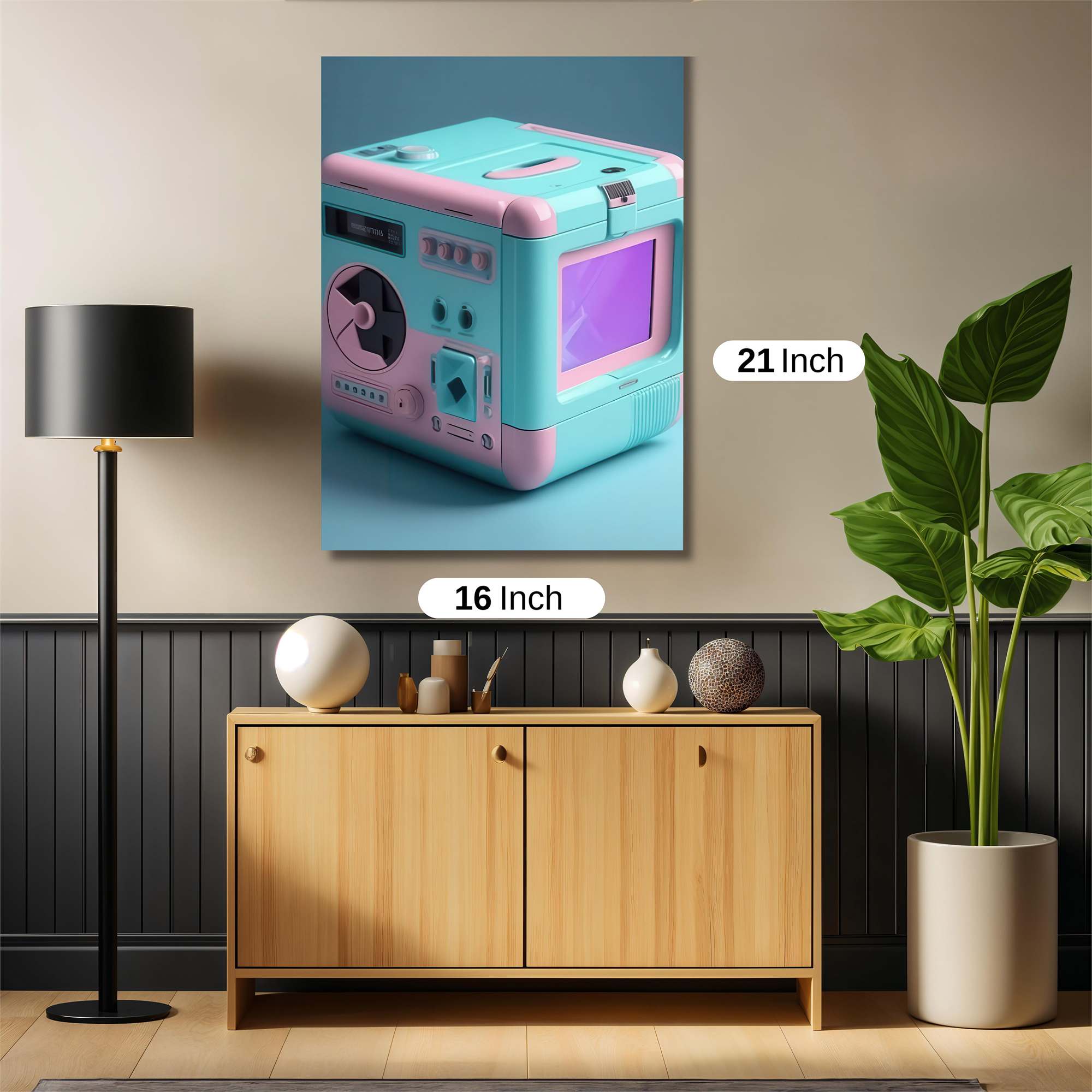 Retro Dream Safe Wall Magnetic / M