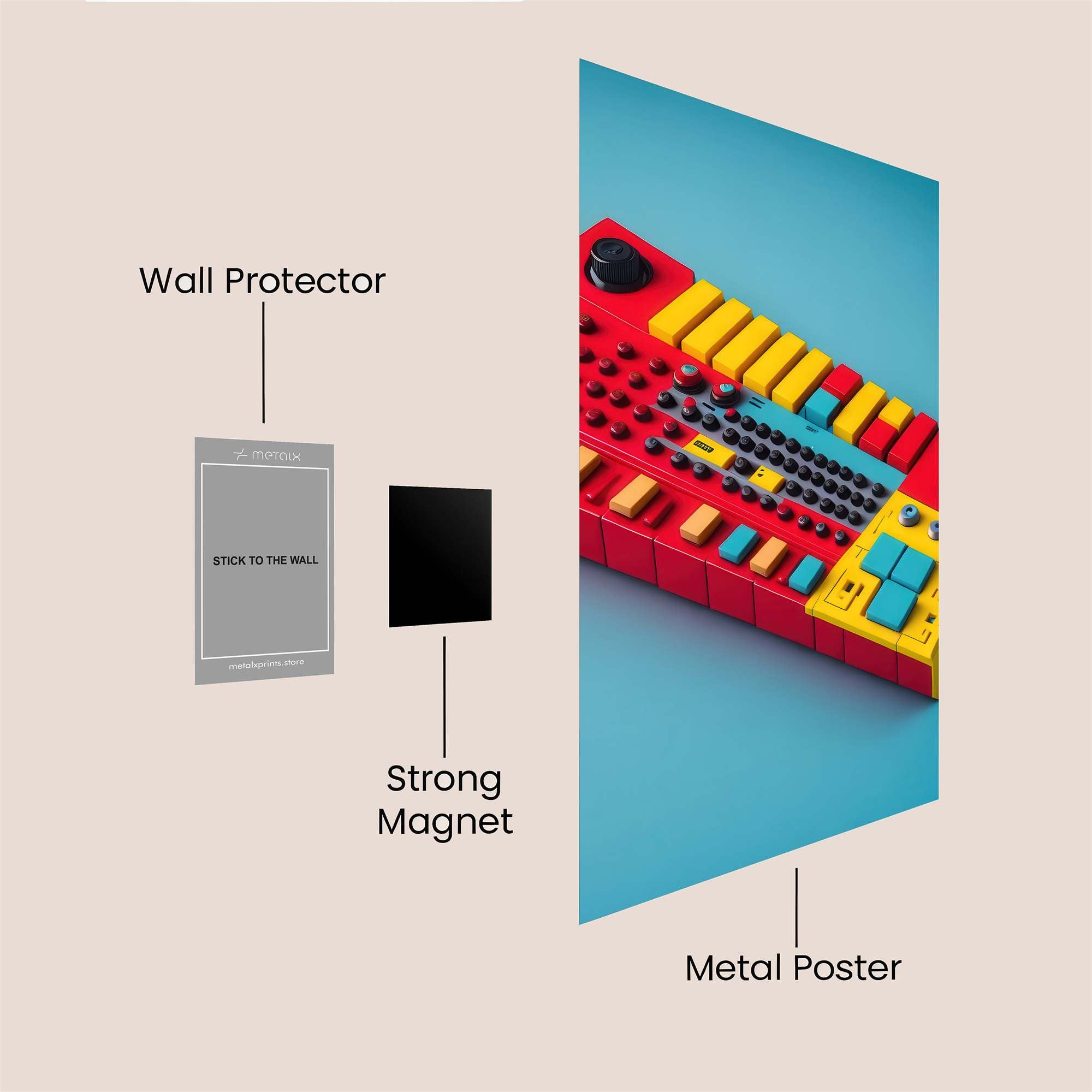 Synth Joy Safe Wall Magnetic / M