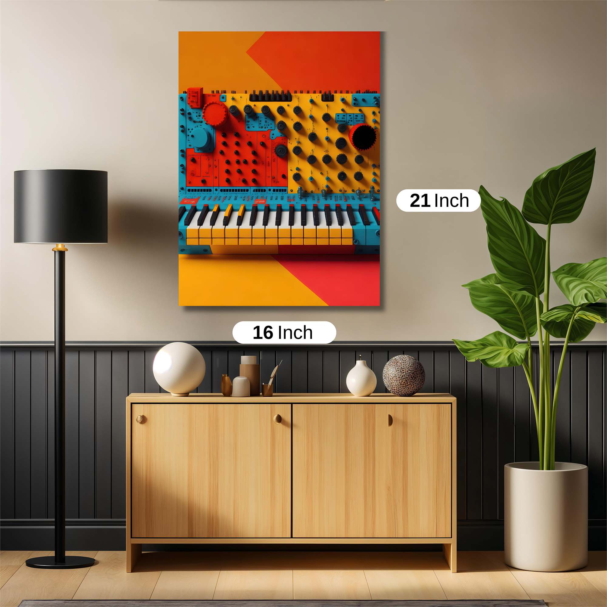 Synth Vibe Safe Wall Magnetic / M