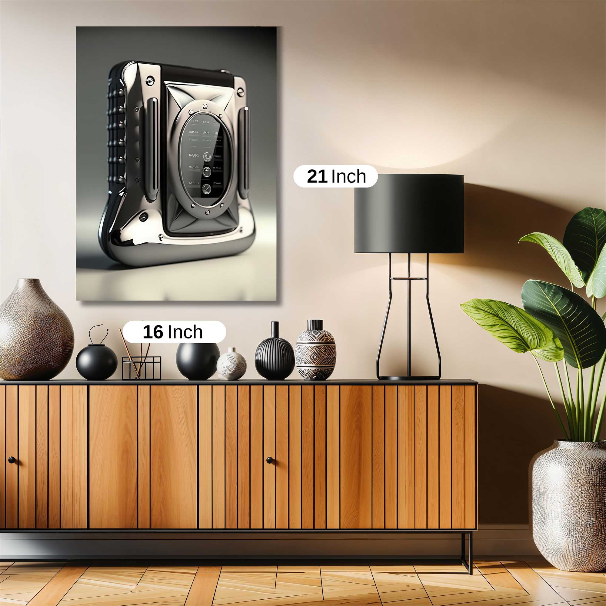 Walkman Futuristic Safe Wall Magnetic / M