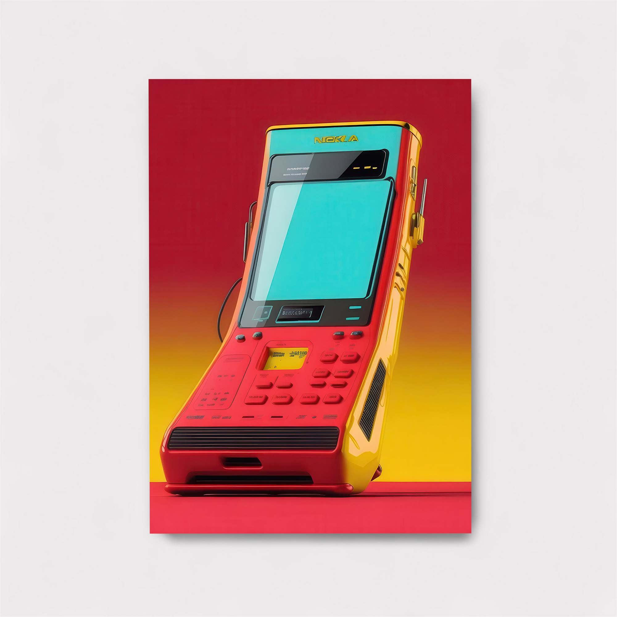 Gameboy Retro Safe Wall Magnetic / M