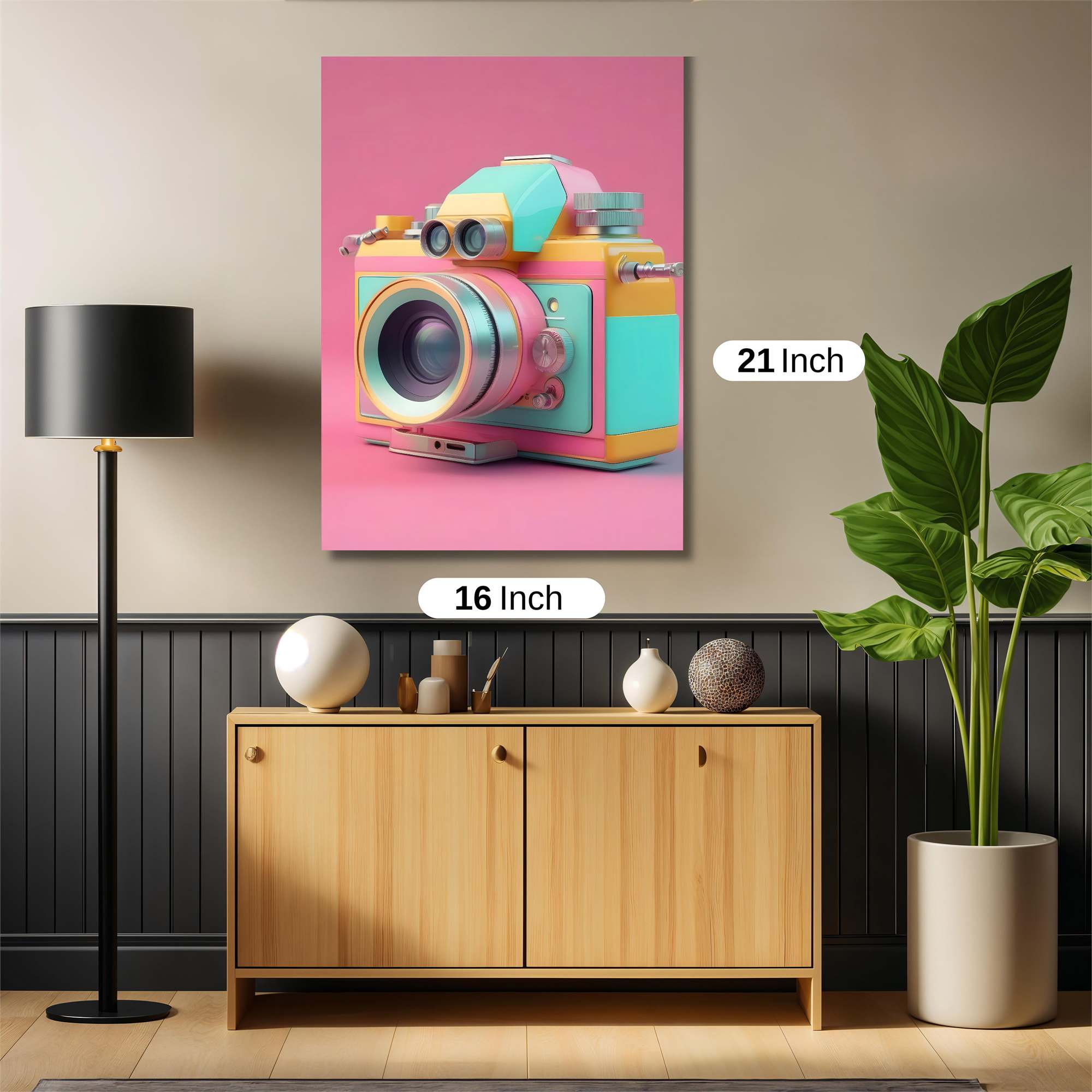 Camera Whimsy Safe Wall Magnetic / M