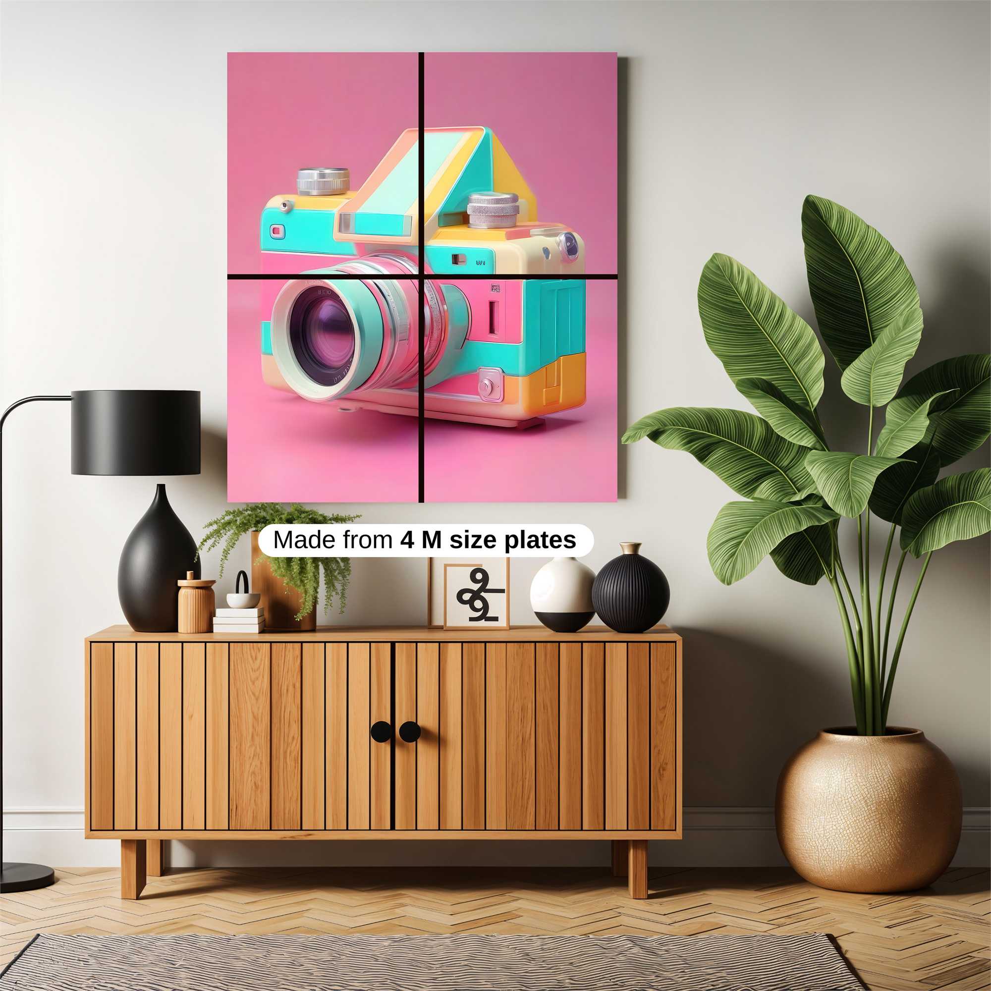 Pastel Camera Safe Wall Magnetic / M