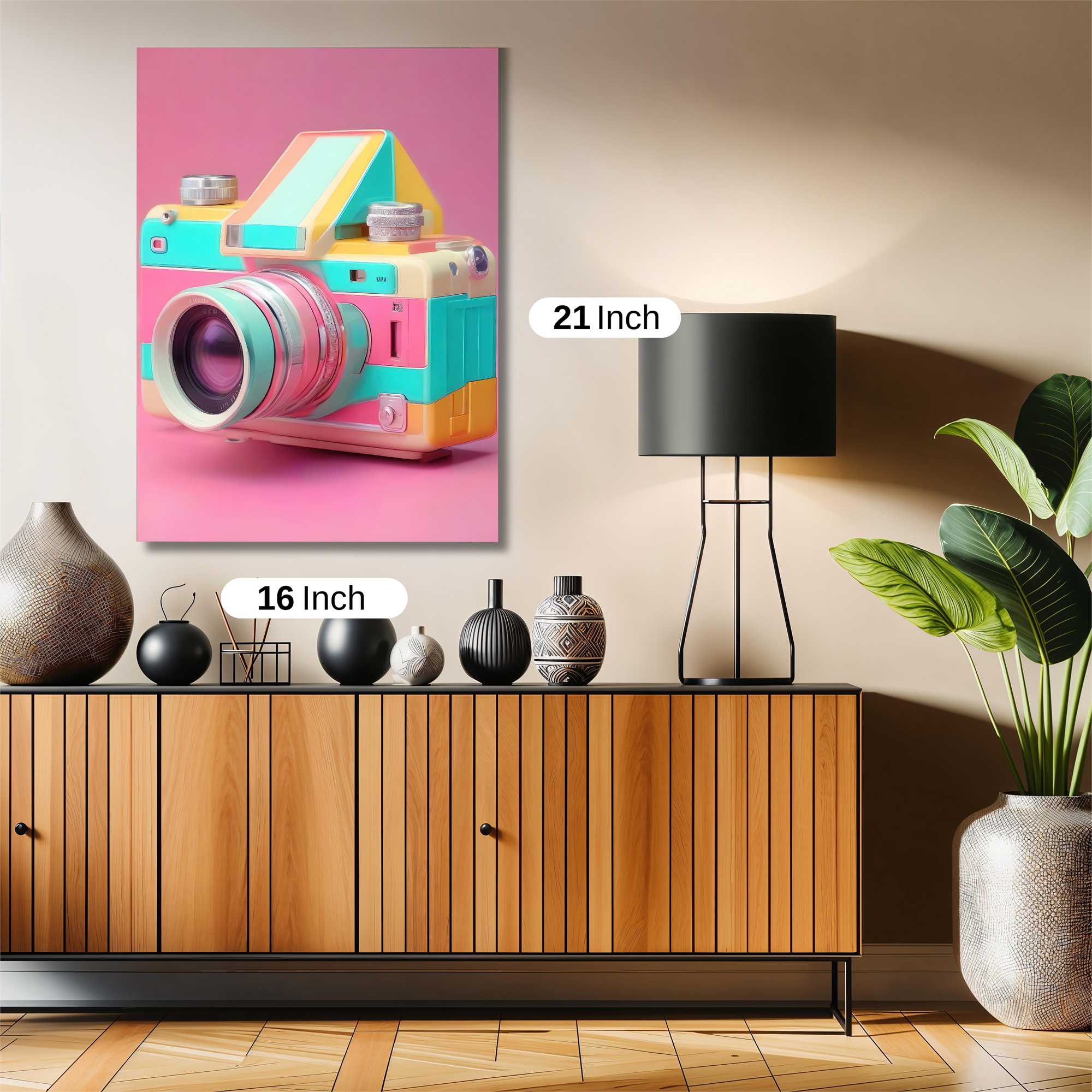 Pastel Camera Safe Wall Magnetic / M