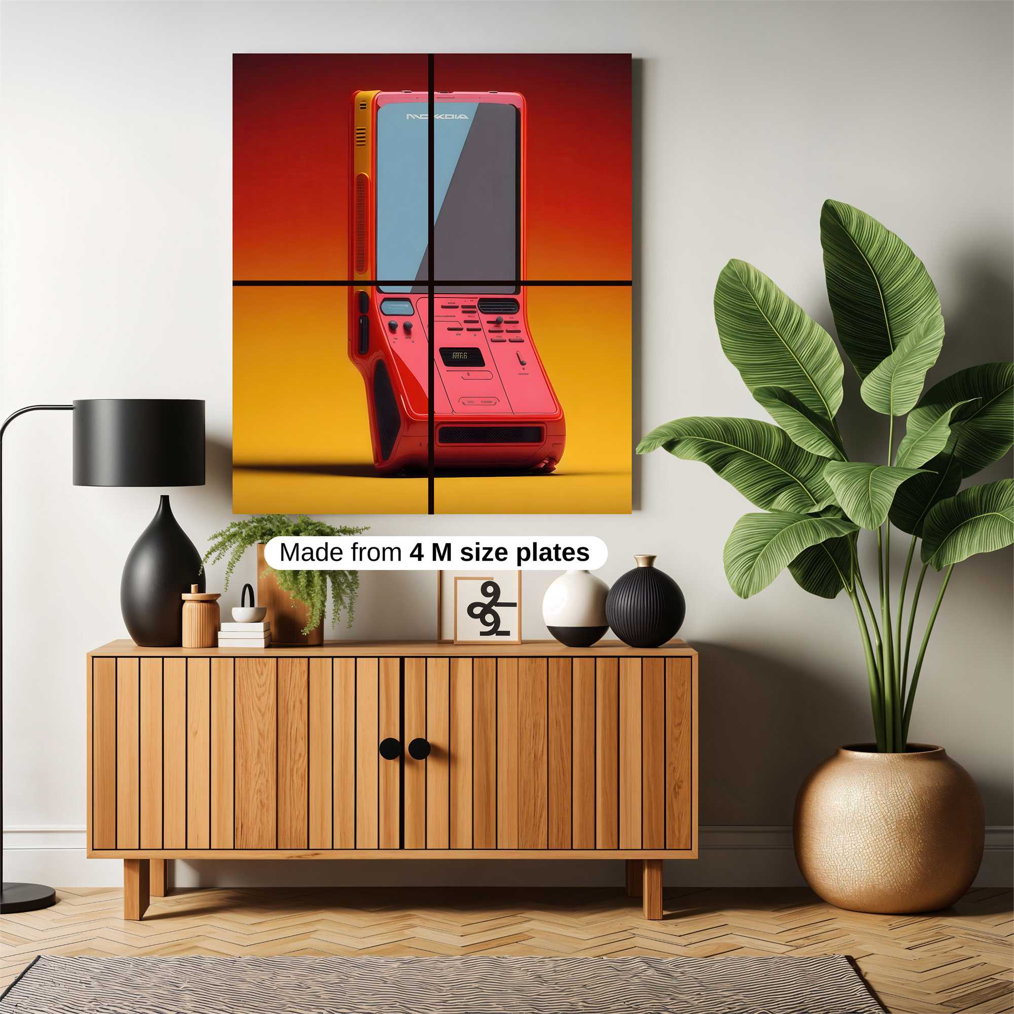 Neon Vibe Safe Wall Magnetic / M