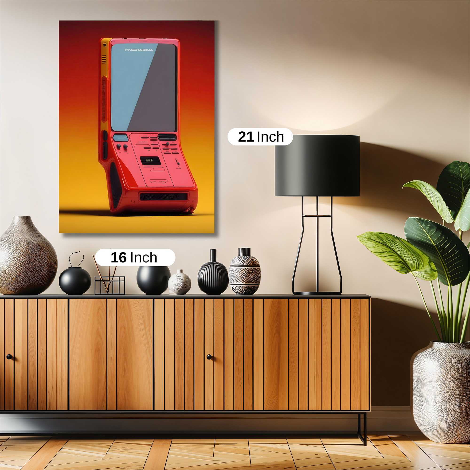 Neon Vibe Safe Wall Magnetic / M