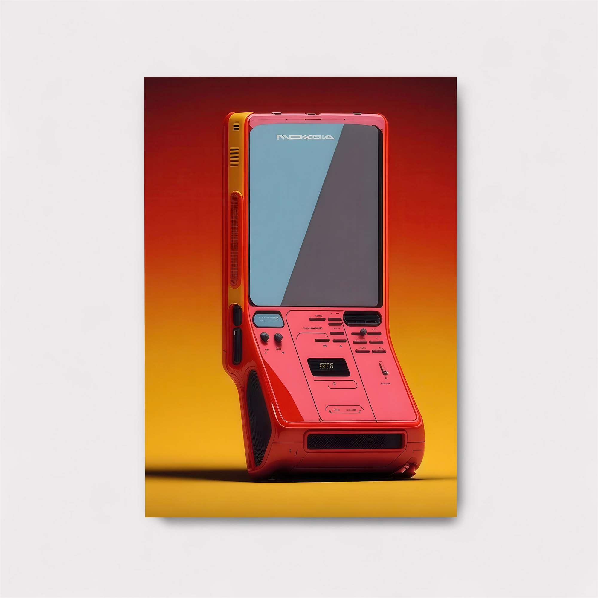 Neon Vibe Safe Wall Magnetic / M