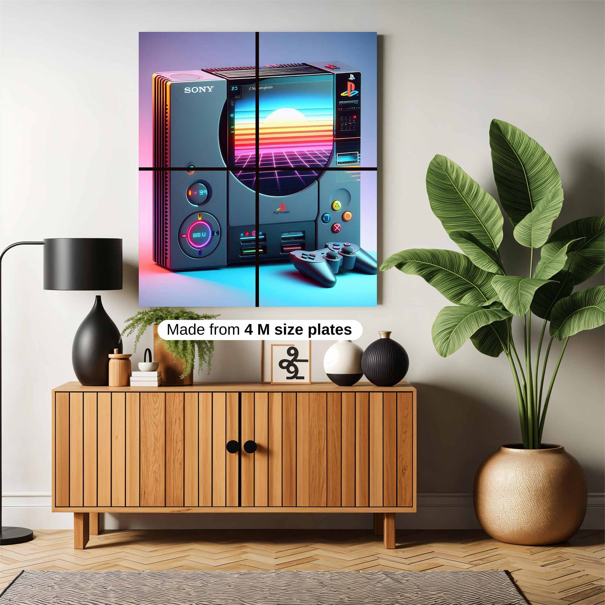 RetroVibes Safe Wall Magnetic / M