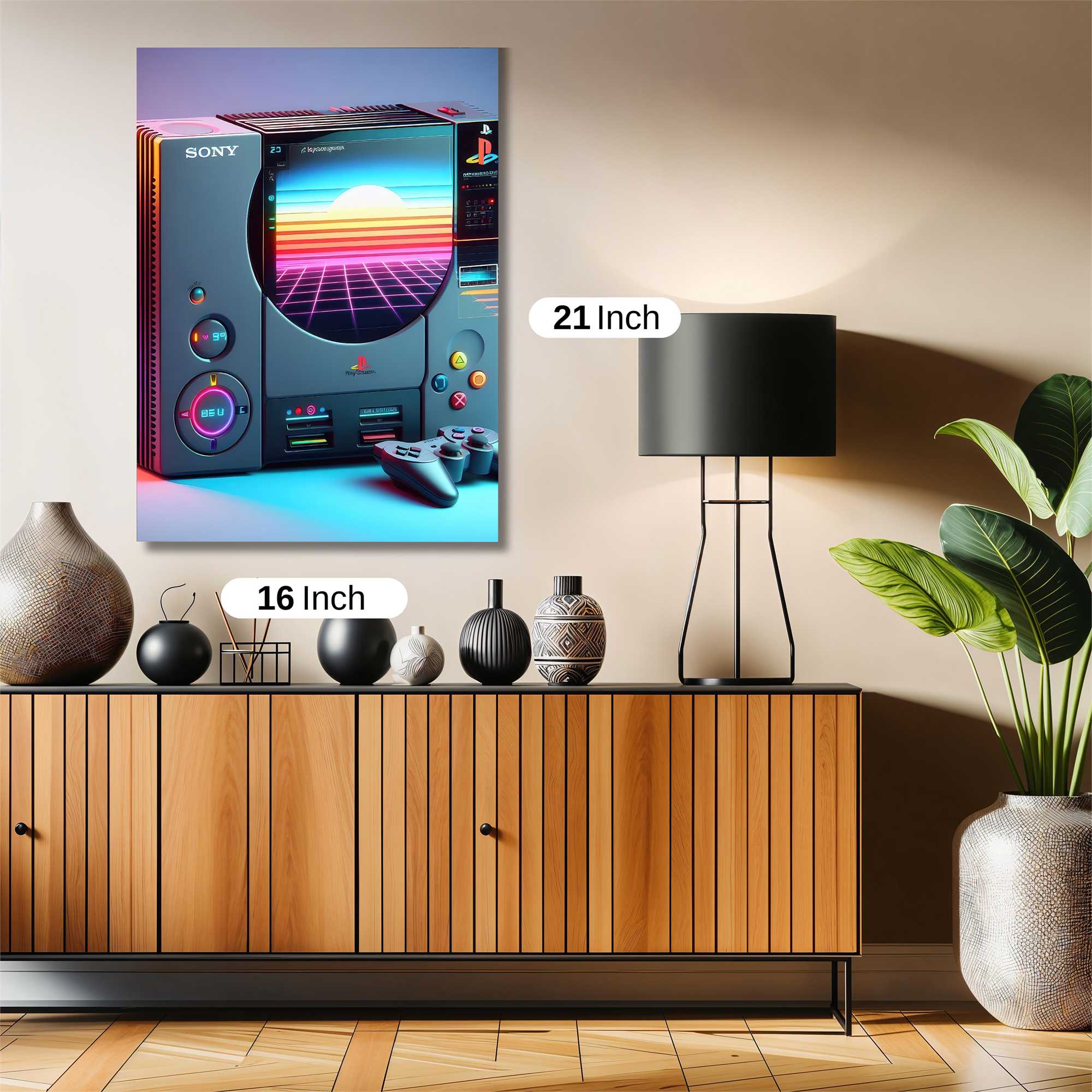 RetroVibes Safe Wall Magnetic / M