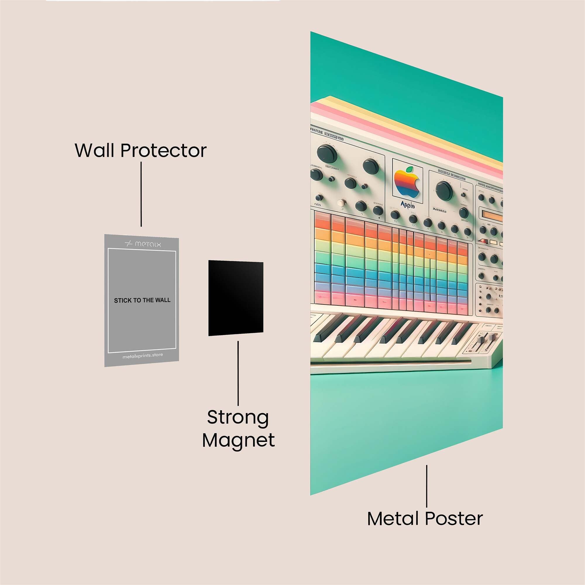 Apple Dream Safe Wall Magnetic / M