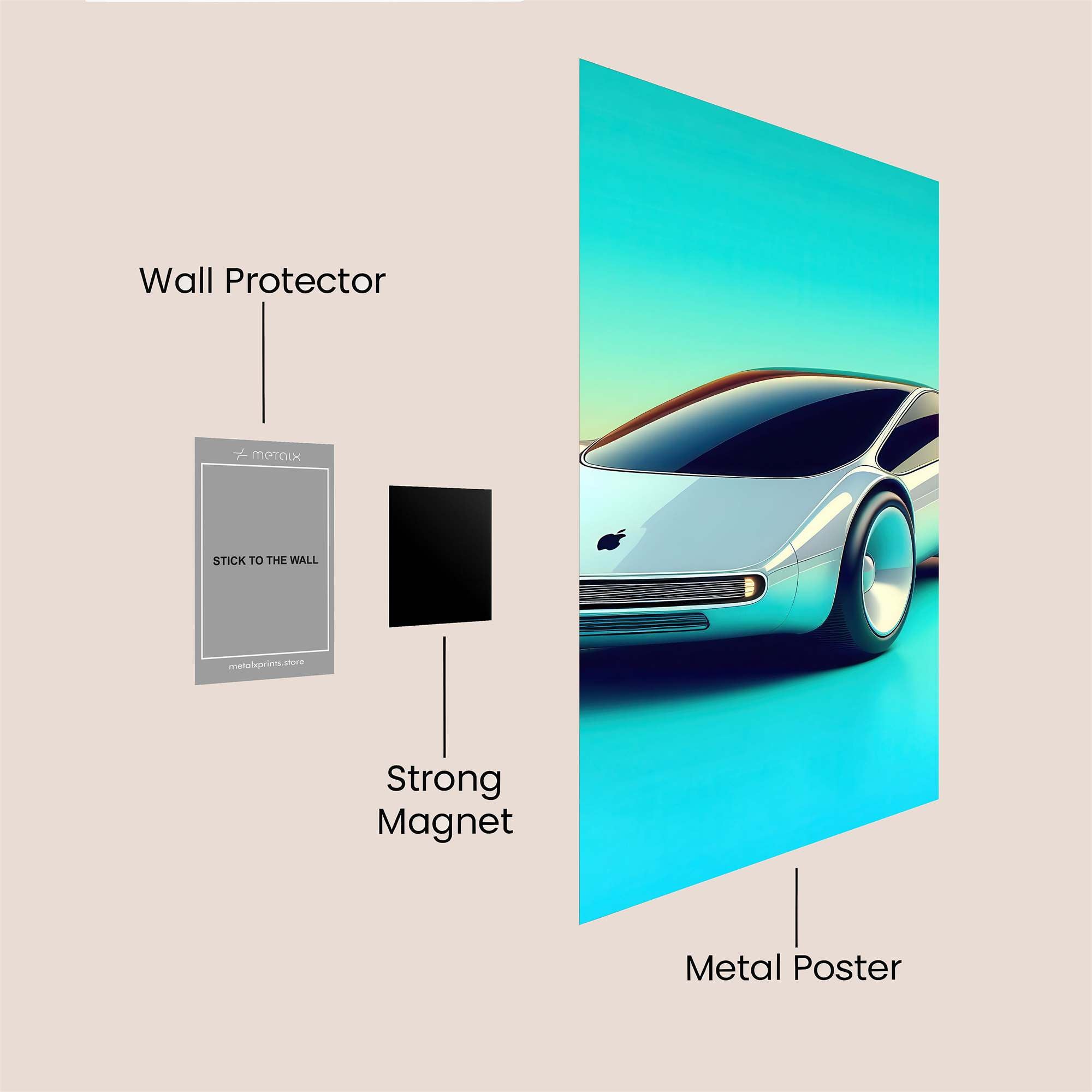 Apple Zenith Safe Wall Magnetic / M
