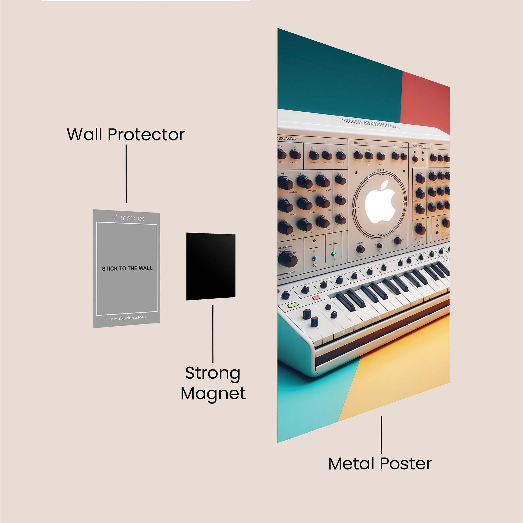 Apple Innovate Safe Wall Magnetic / M