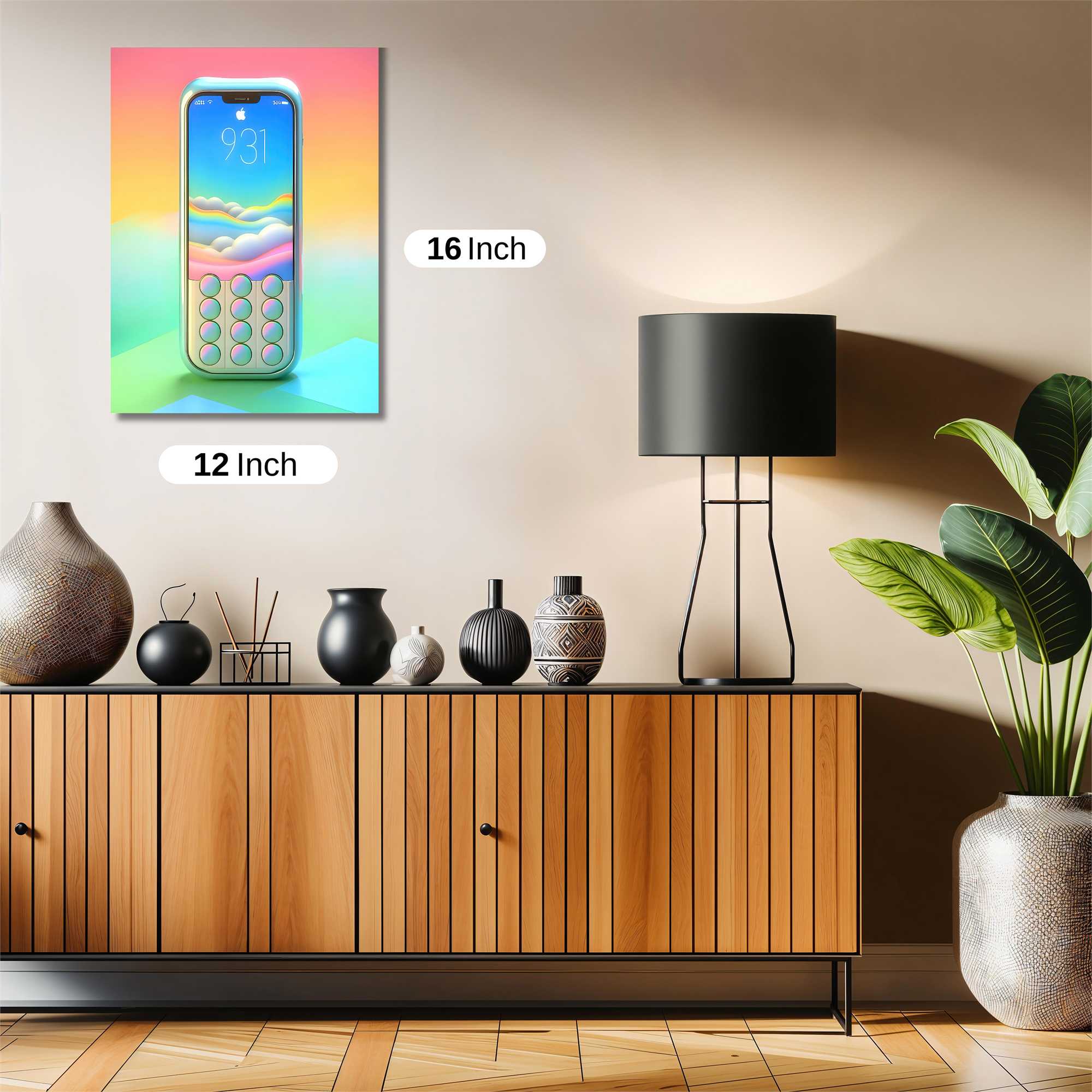 Phone Dreamscape Safe Wall Magnetic / M