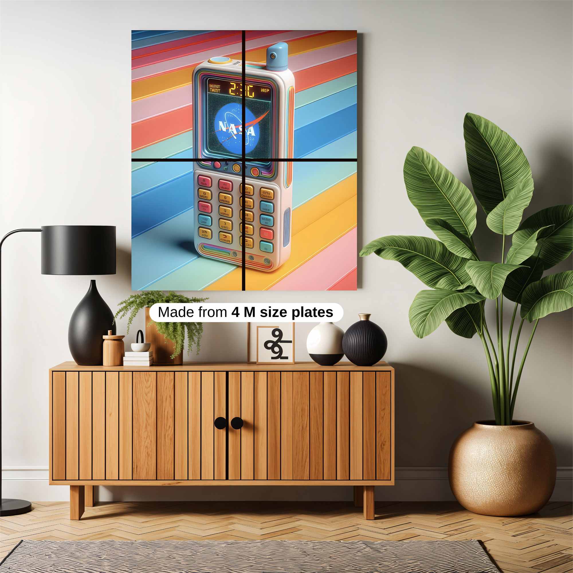 NASA Whimsy Safe Wall Magnetic / M