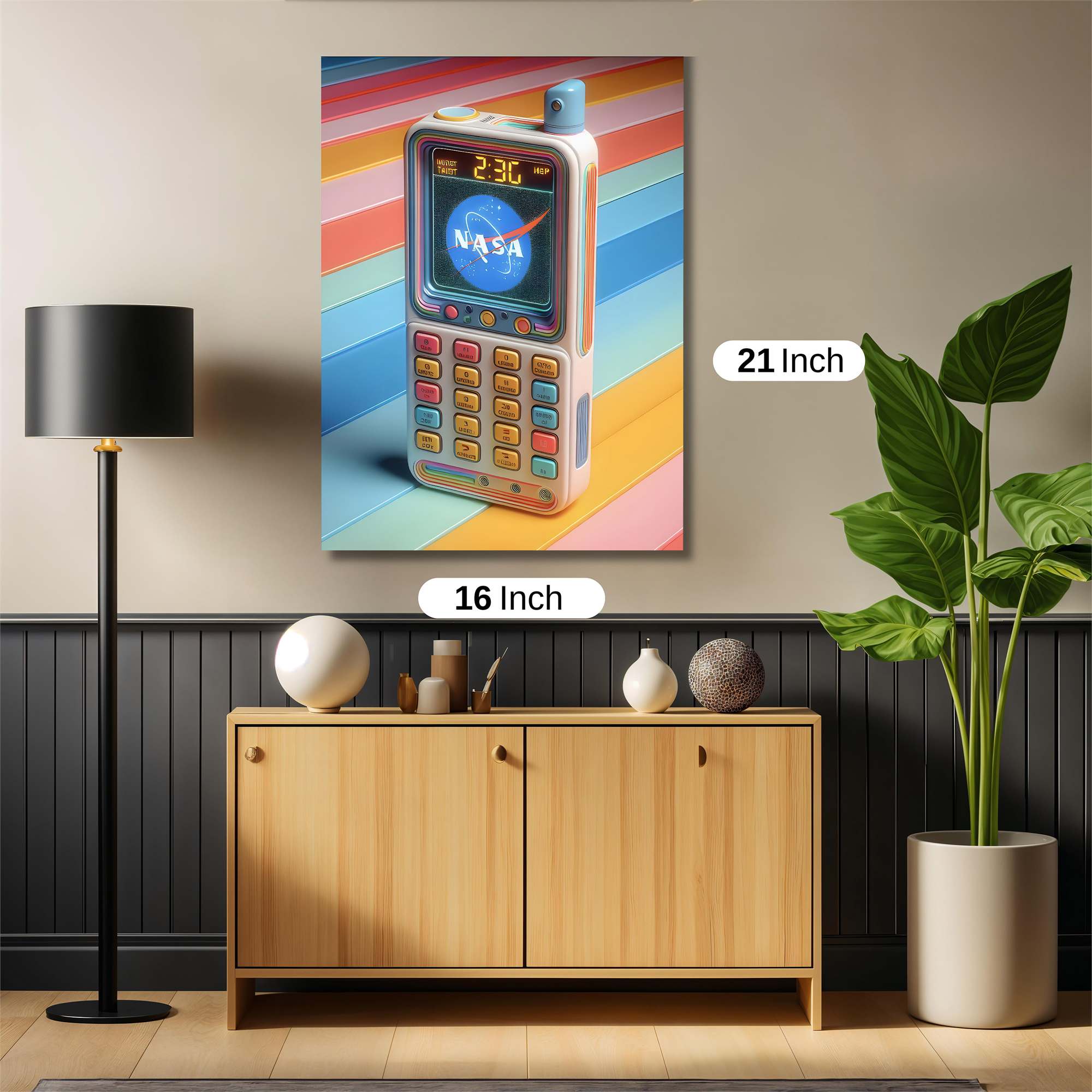 NASA Whimsy Safe Wall Magnetic / M