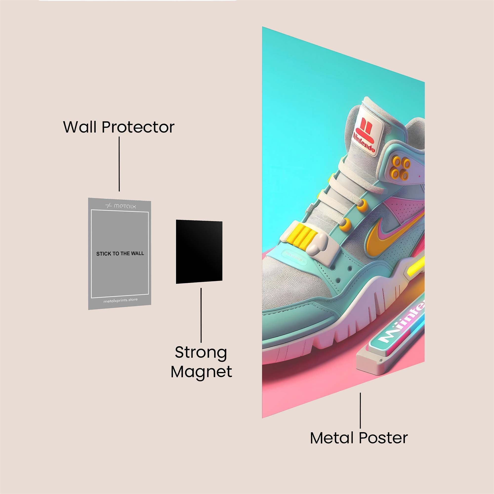 Jukebox Jive Safe Wall Magnetic / M