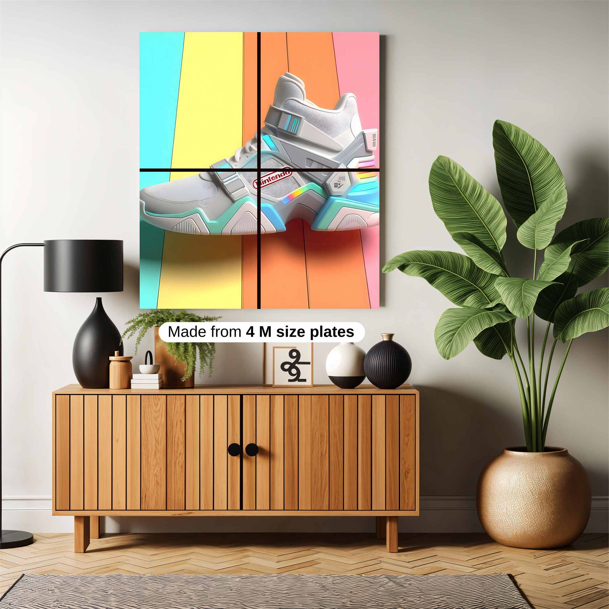 Nintendo Retro Safe Wall Magnetic / M