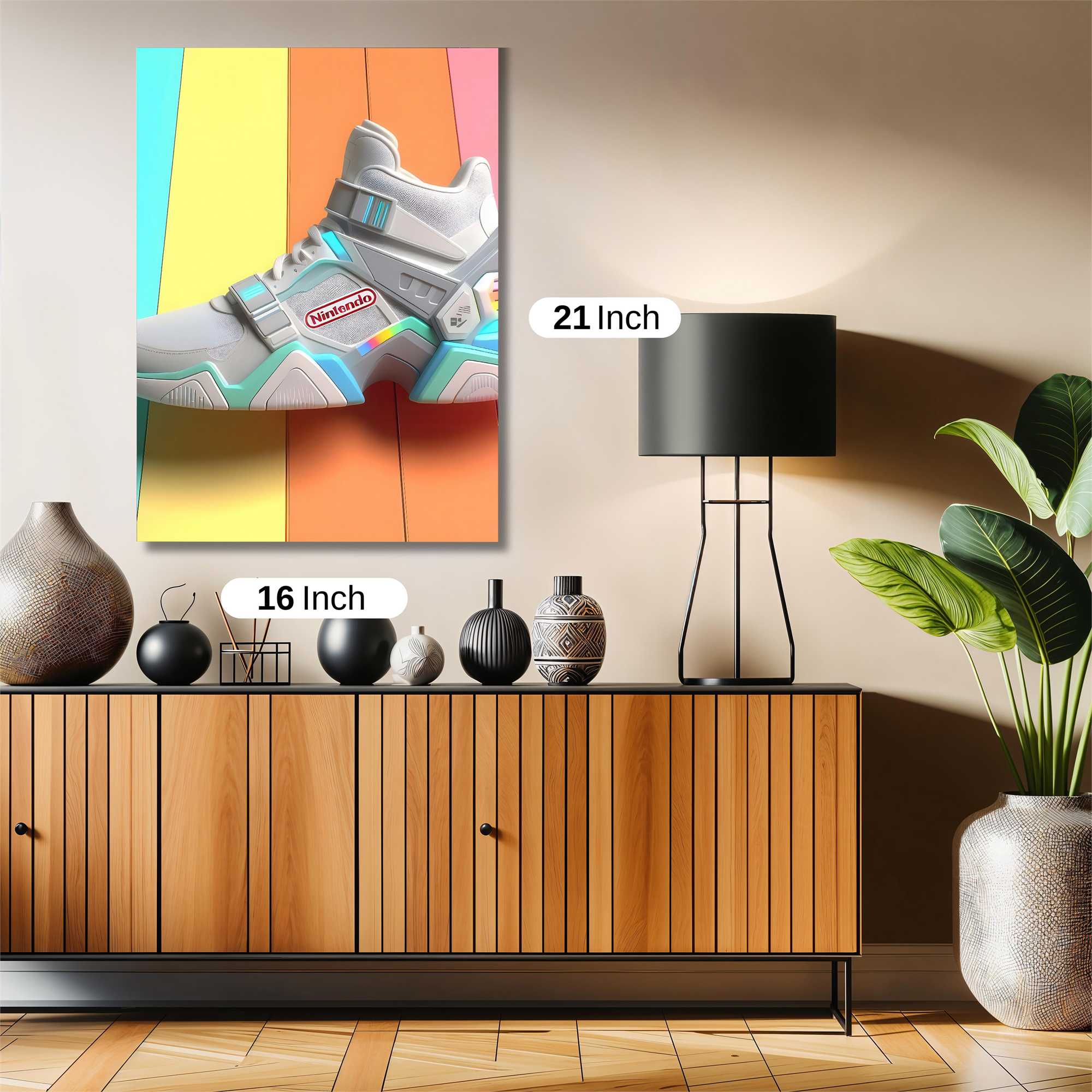 Nintendo Retro Safe Wall Magnetic / M