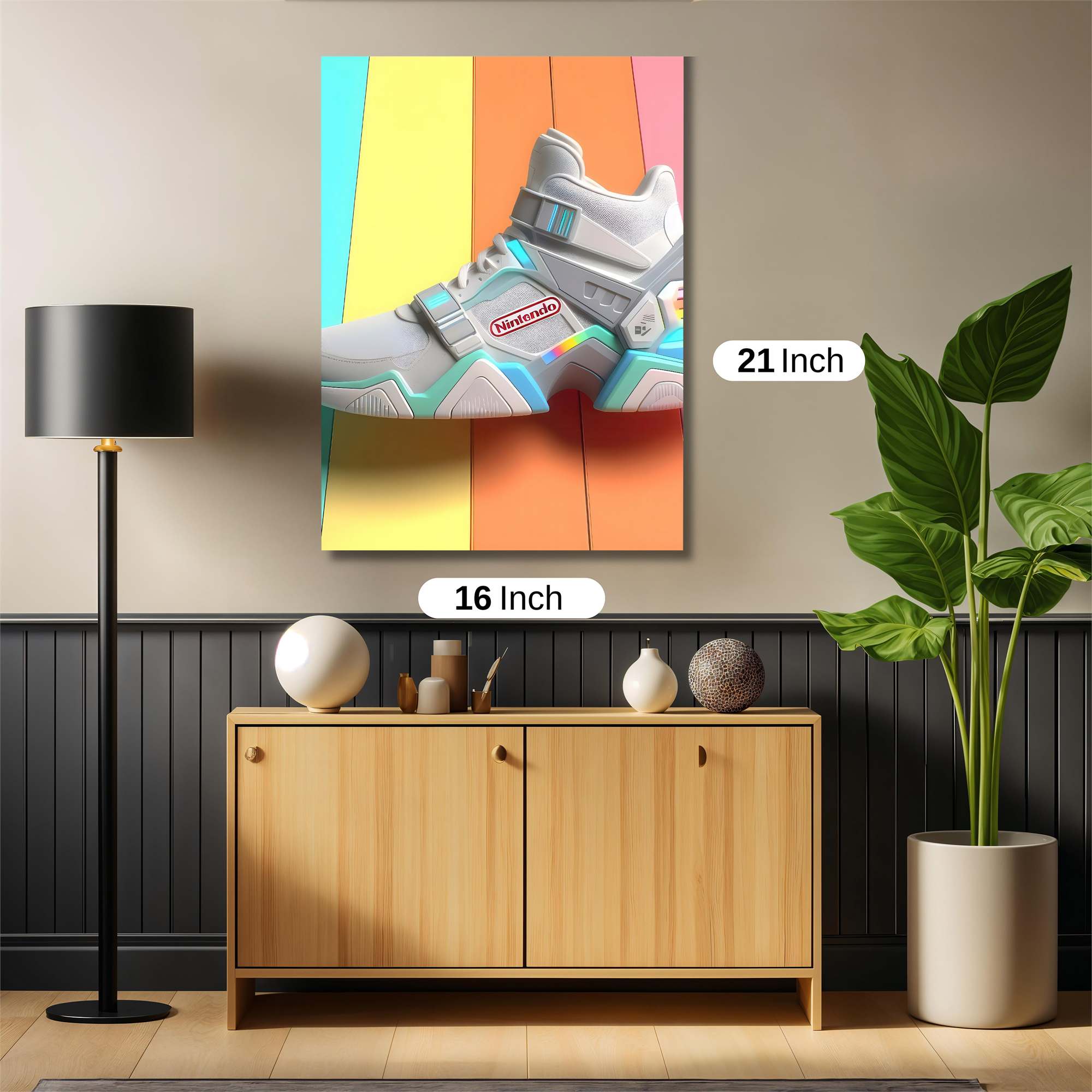 Nintendo Retro Safe Wall Magnetic / M