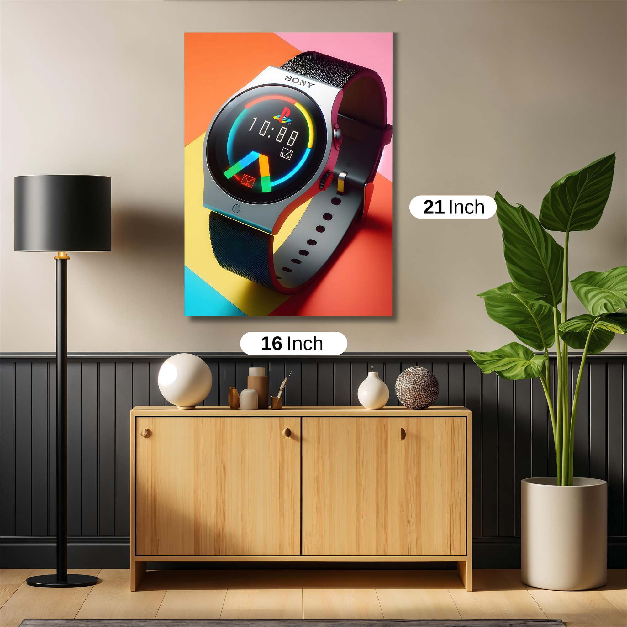 PlayStation Retro Safe Wall Magnetic / M