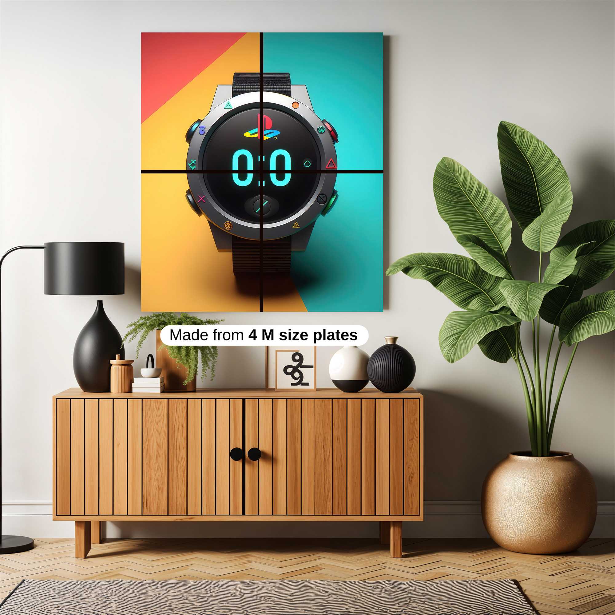 PlayStation Retro Safe Wall Magnetic / M