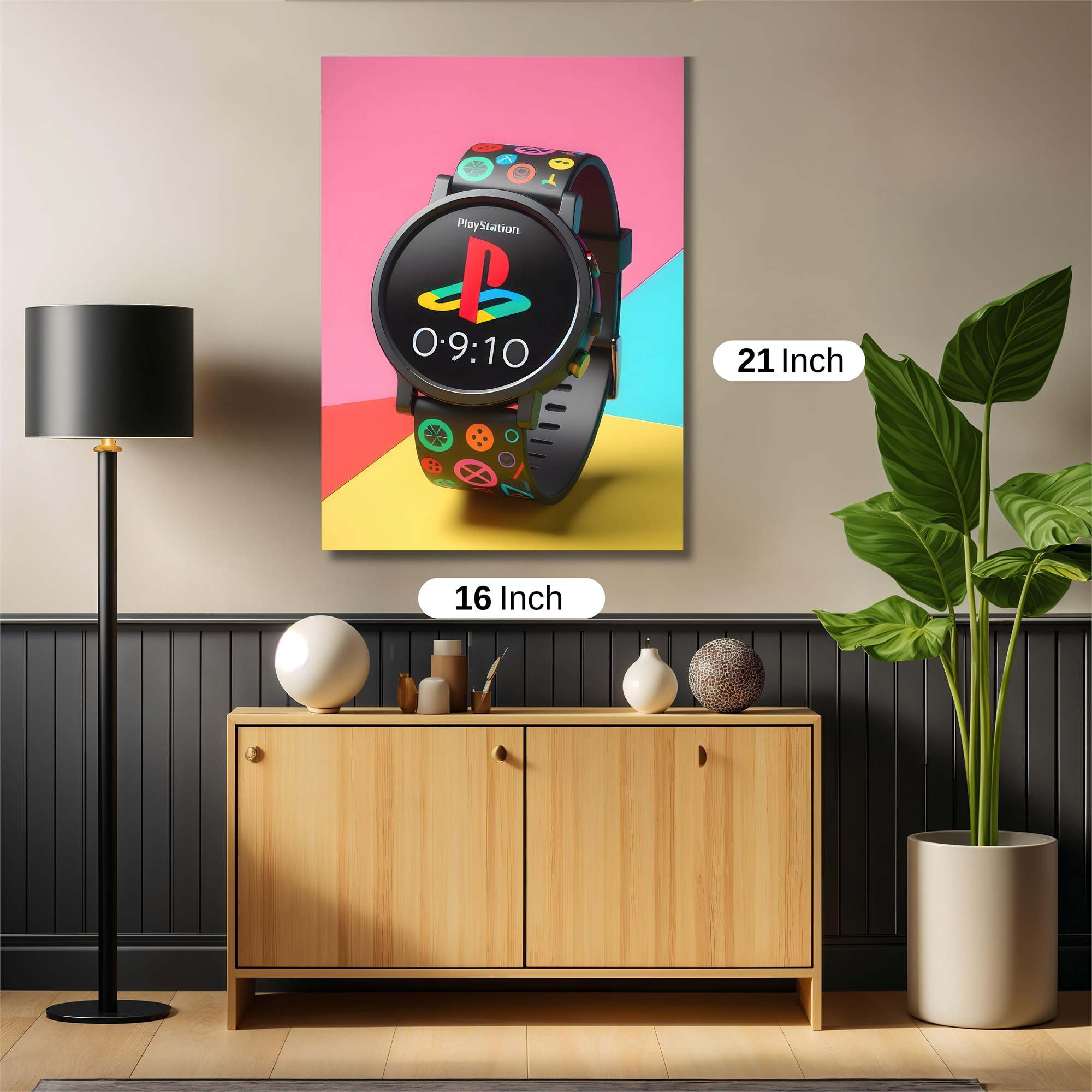 PlayStation Vibrant Safe Wall Magnetic / M
