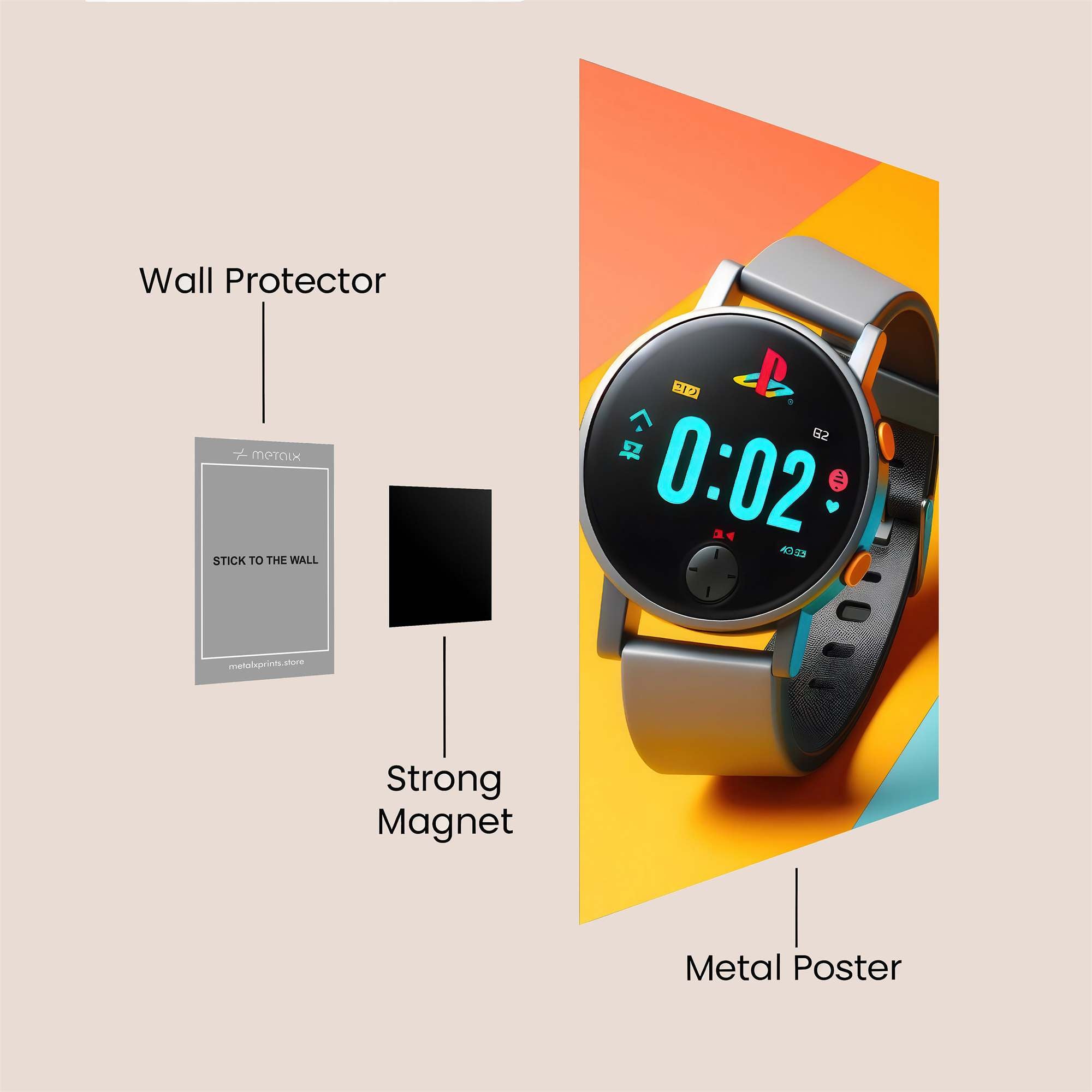 PlayStation Pulse Safe Wall Magnetic / M