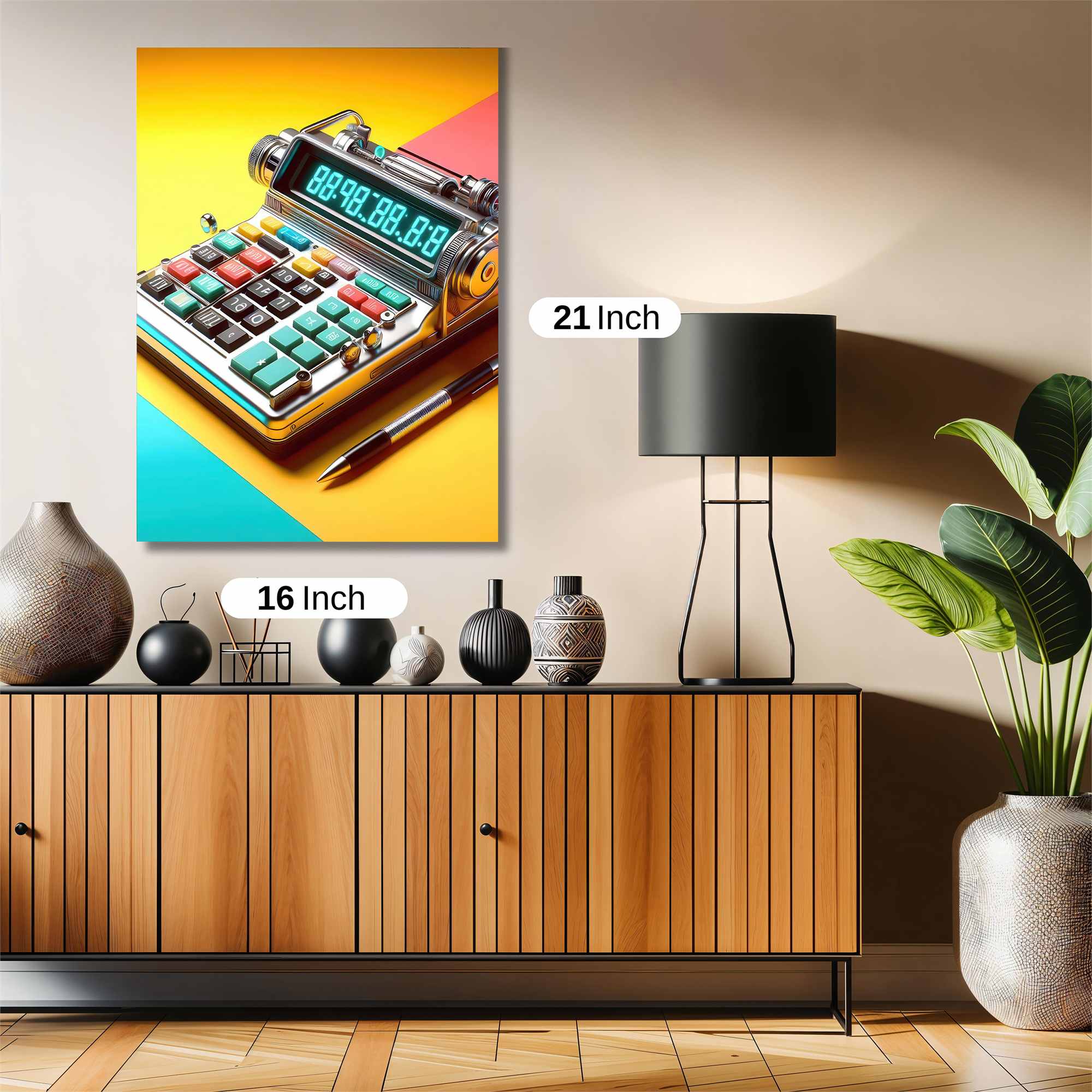 Retro Futuristic Safe Wall Magnetic / M