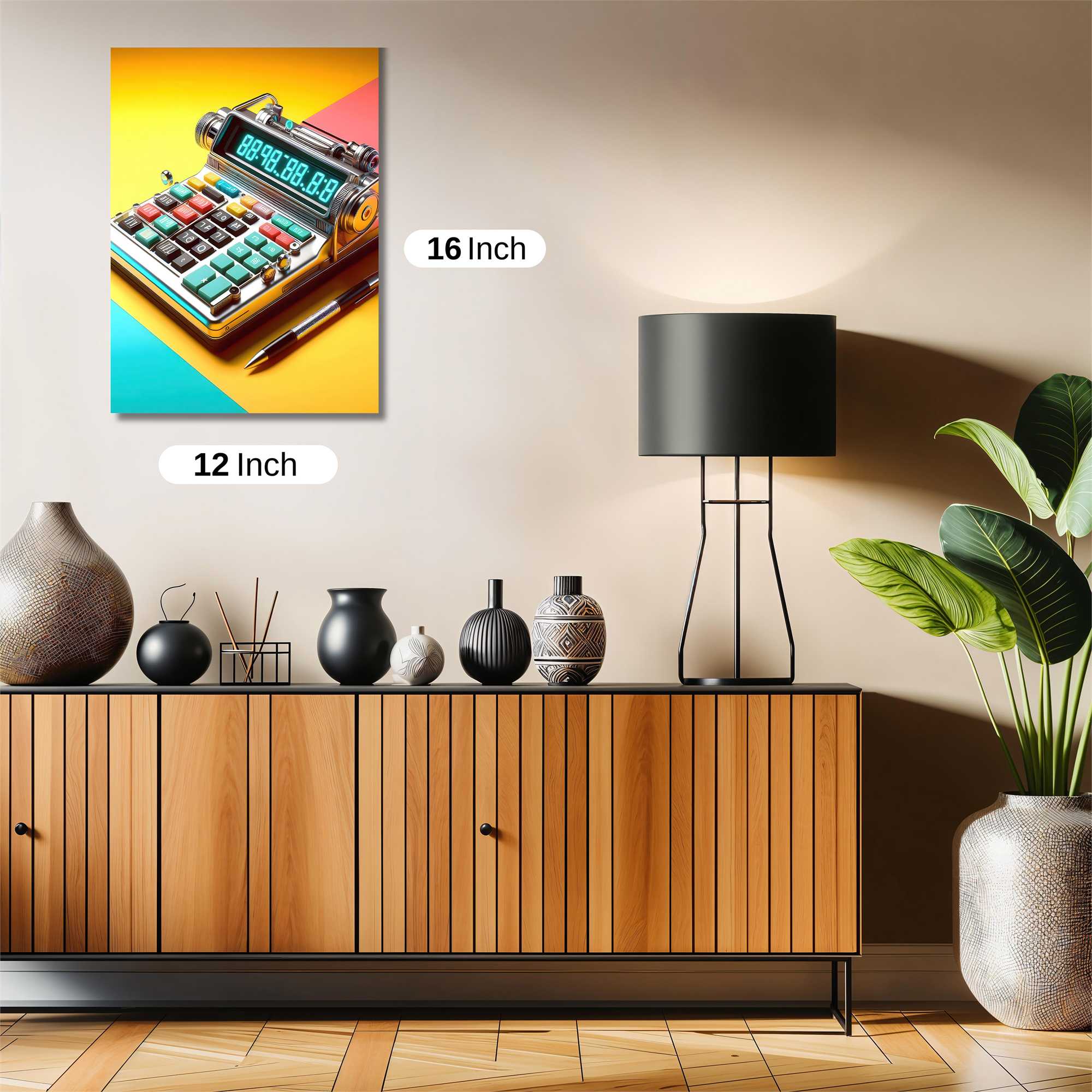 Retro Futuristic Safe Wall Magnetic / M