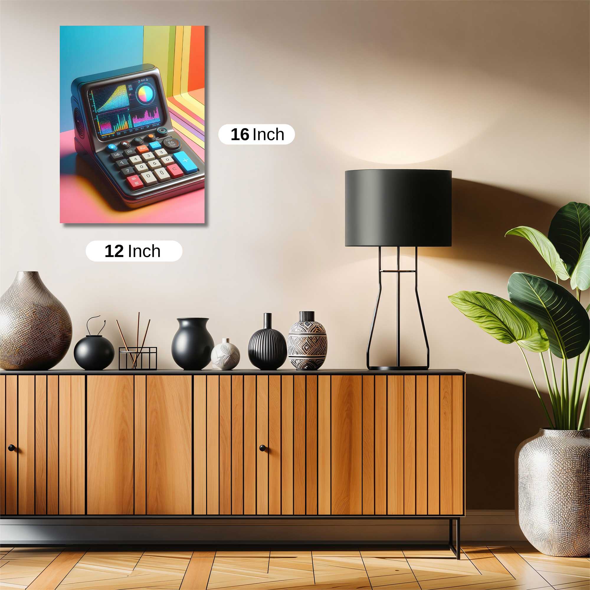 Retro Vibrant Safe Wall Magnetic / M
