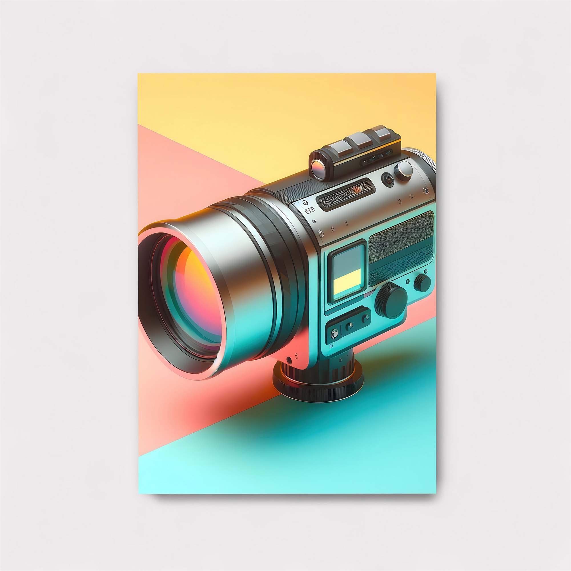 Camera Vibrant Safe Wall Magnetic / M