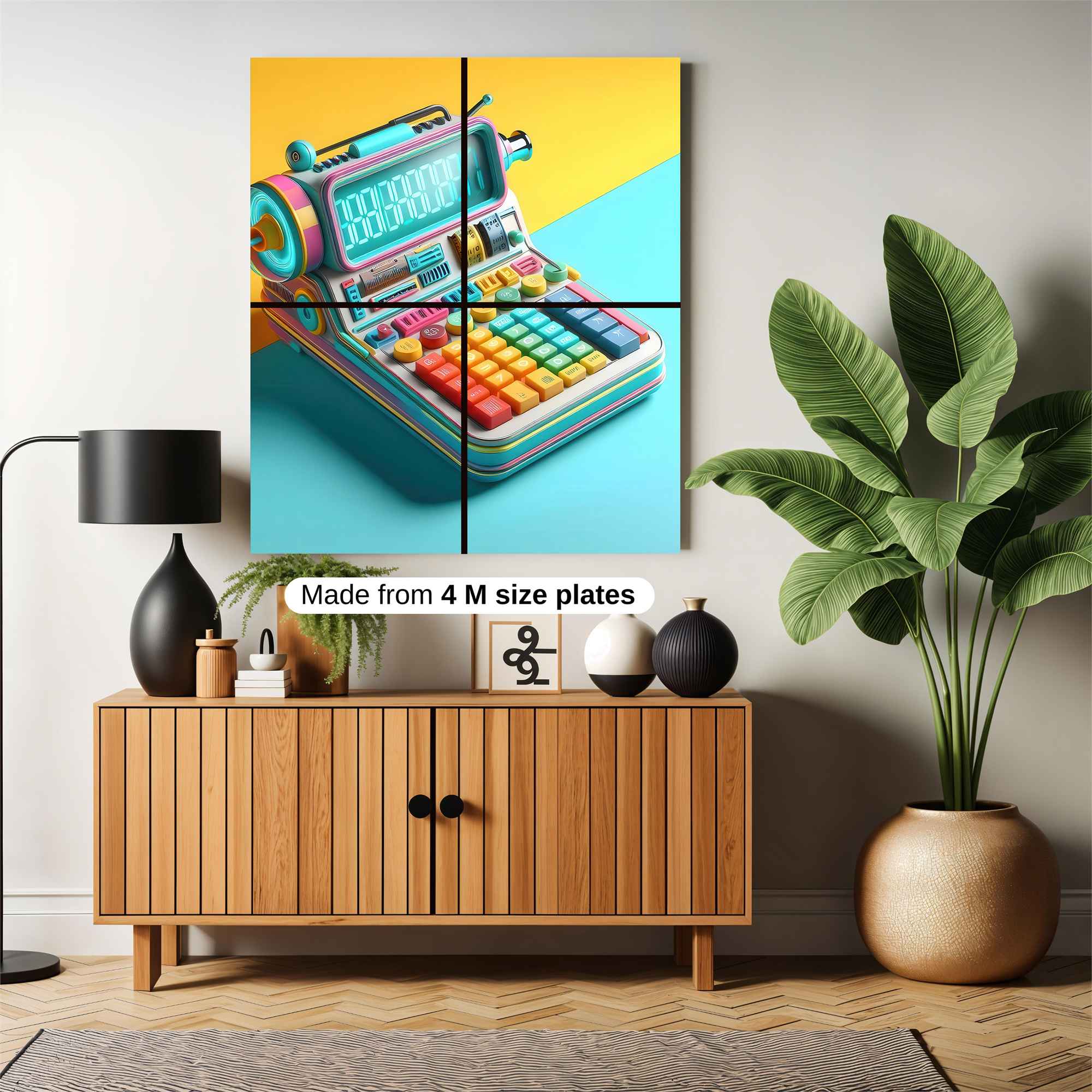 Calculator Whimsy Safe Wall Magnetic / M