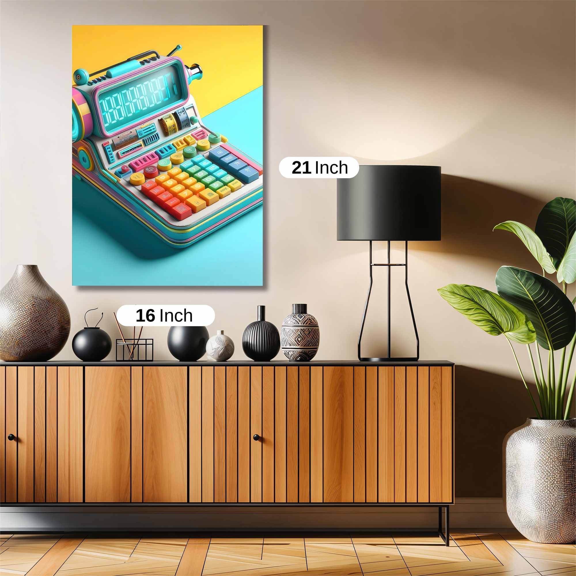 Calculator Whimsy Safe Wall Magnetic / M