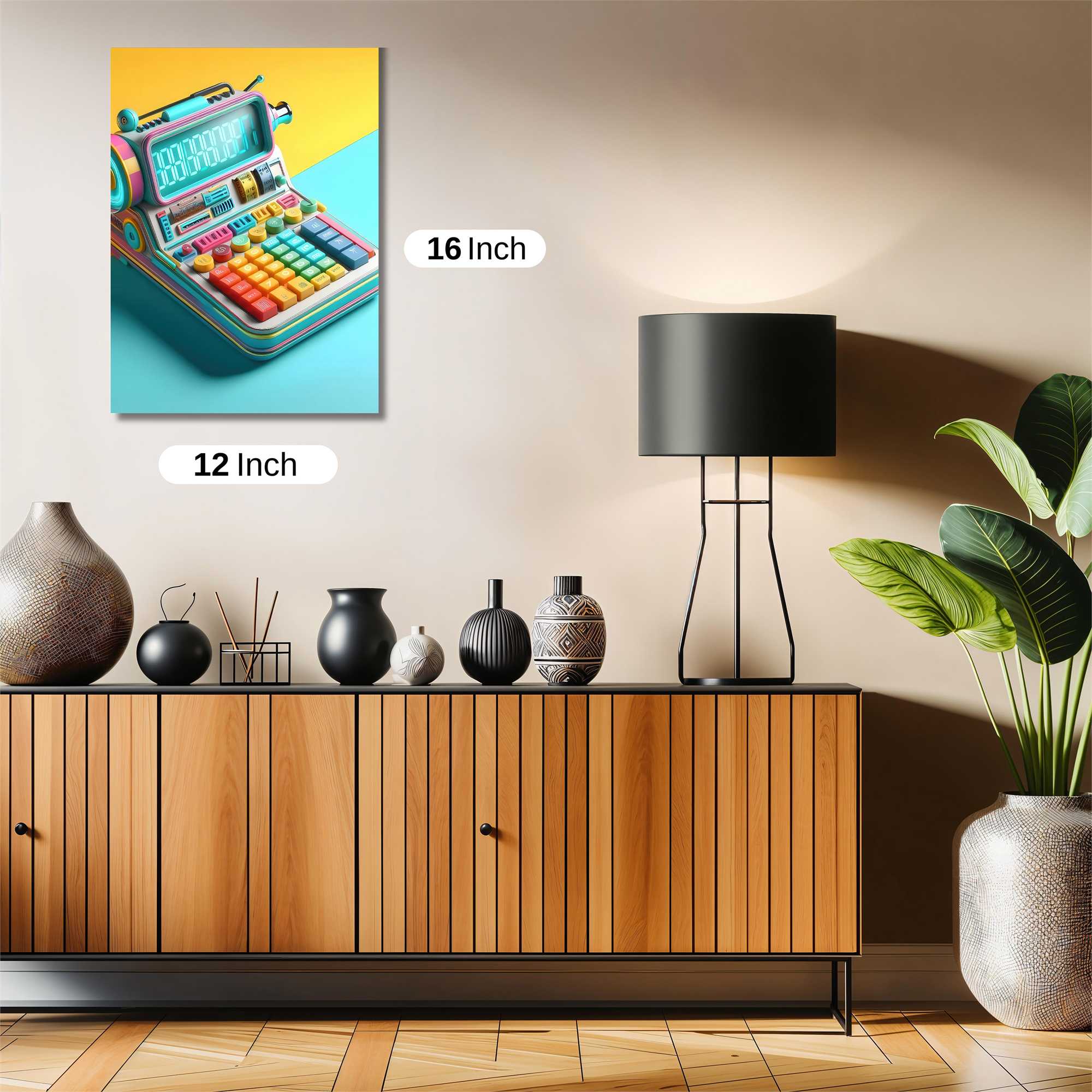 Calculator Whimsy Safe Wall Magnetic / M