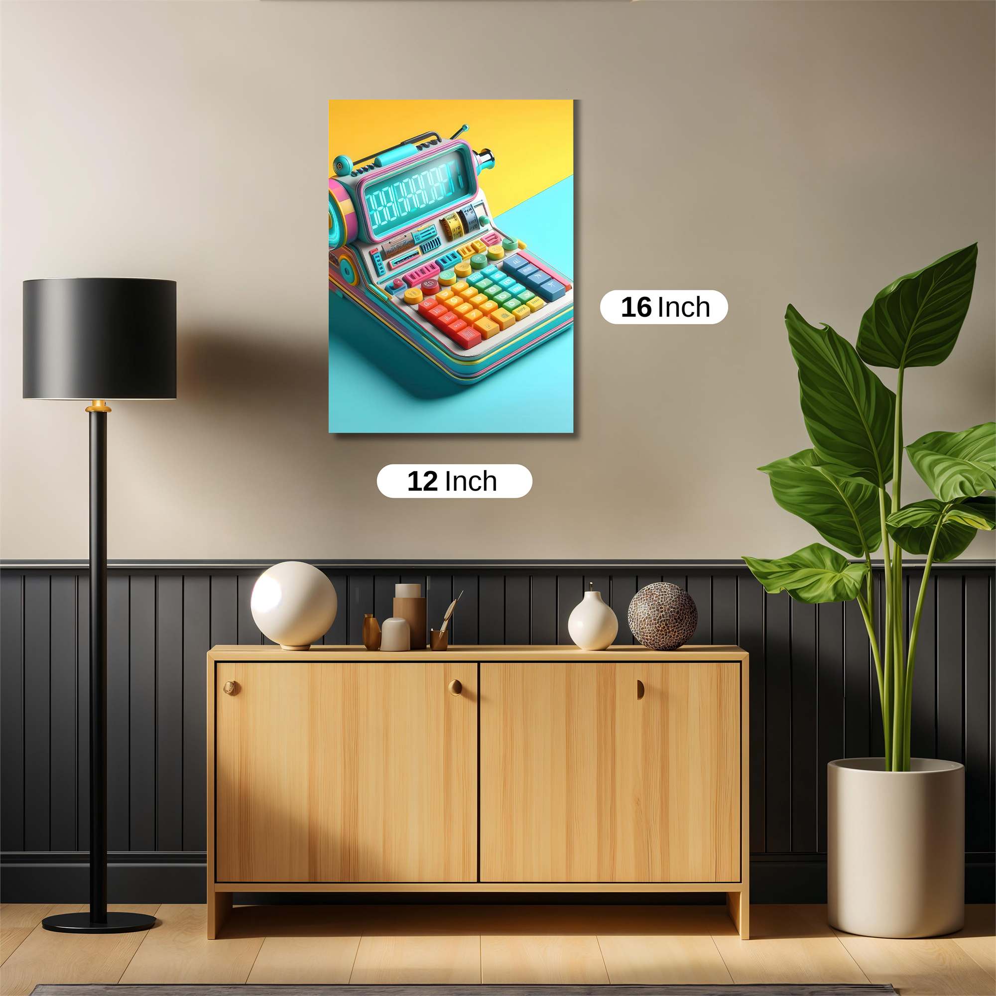 Calculator Whimsy Safe Wall Magnetic / M