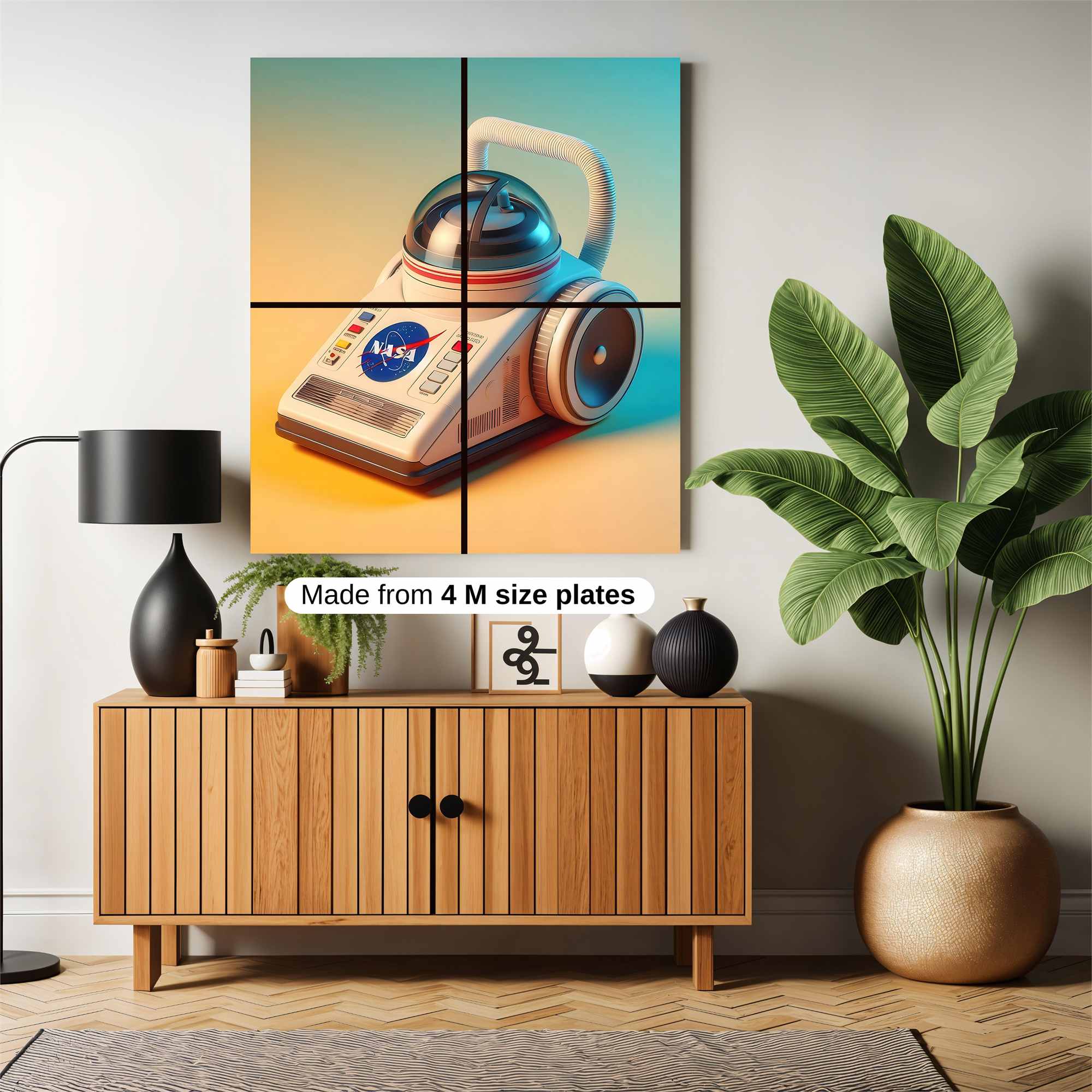 NASA Whimsy Safe Wall Magnetic / M