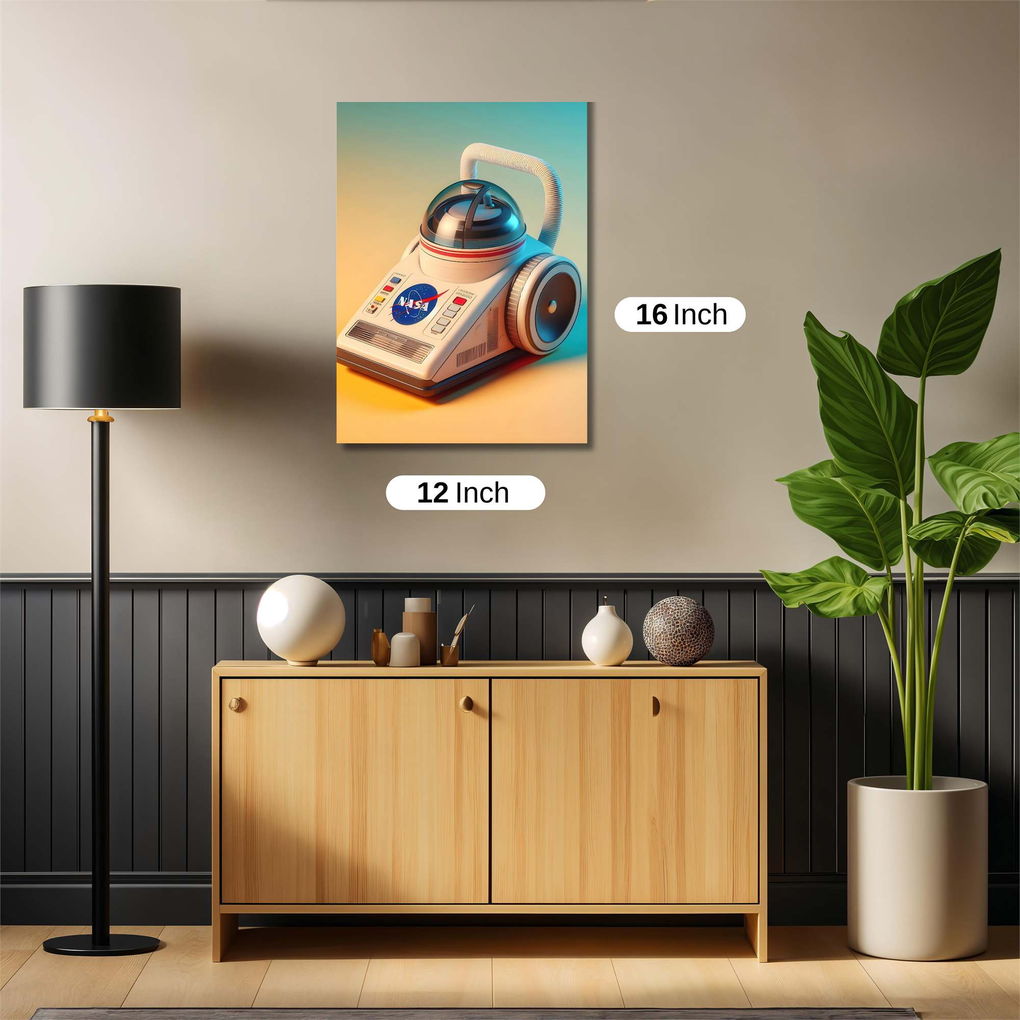 NASA Whimsy Safe Wall Magnetic / M