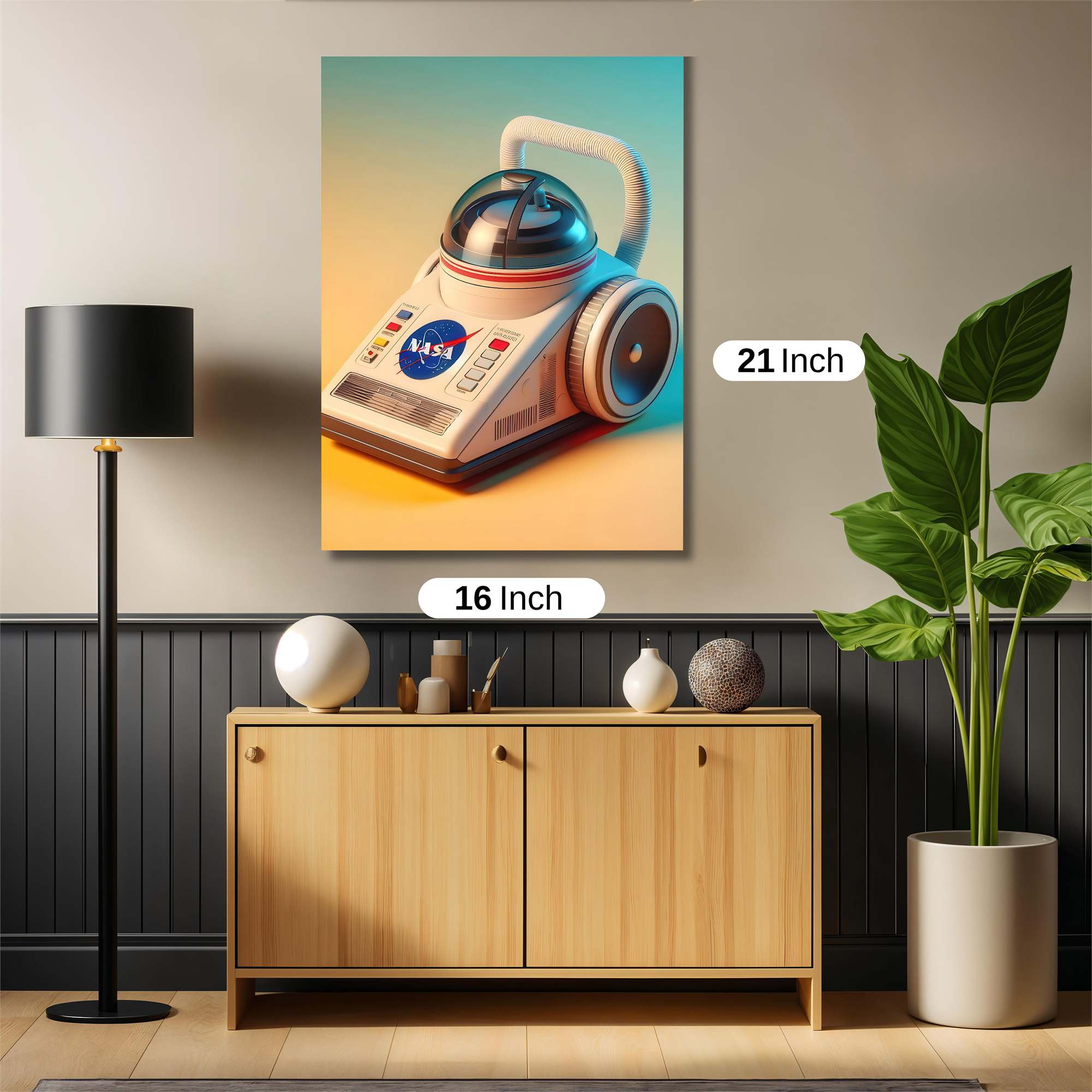 NASA Whimsy Safe Wall Magnetic / M