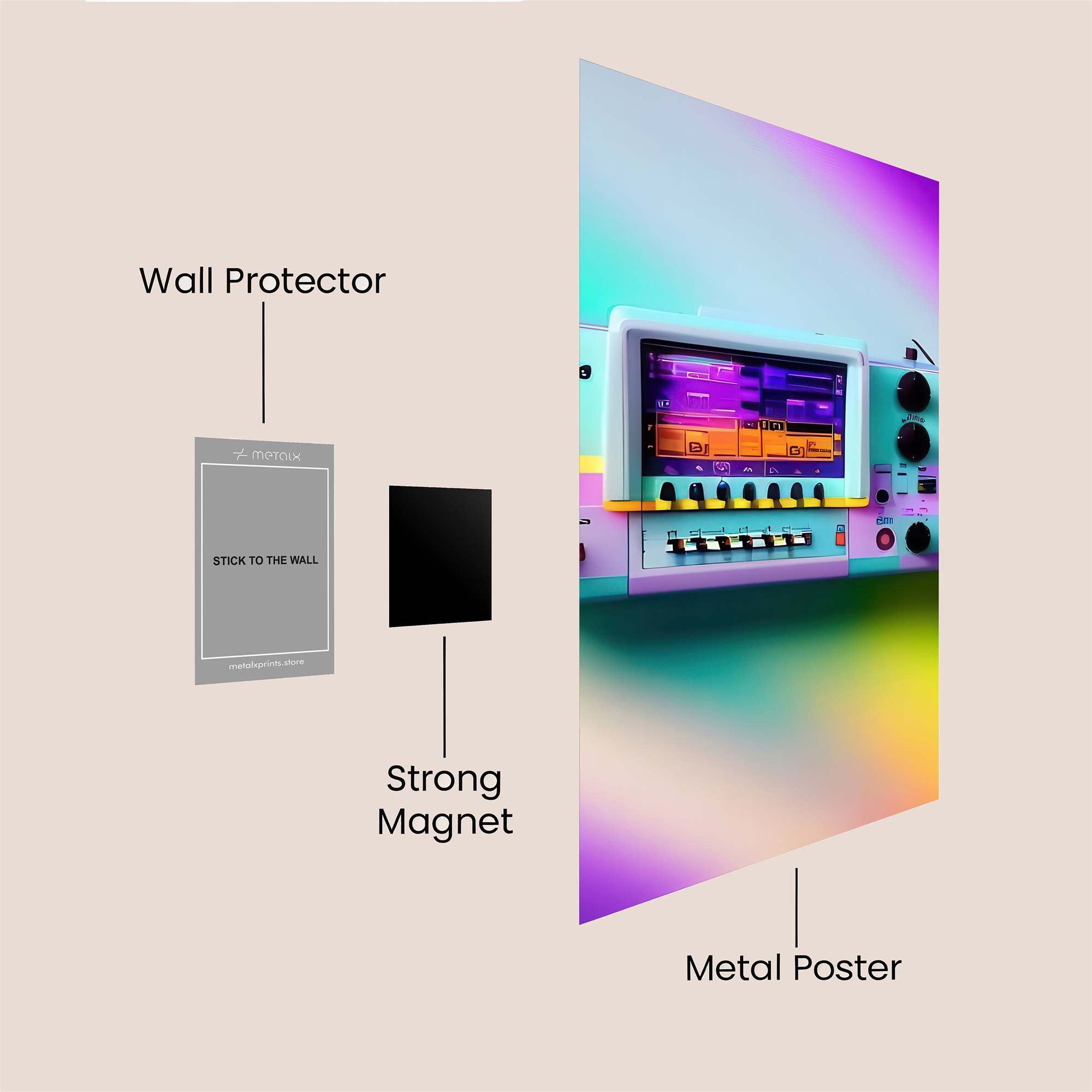 Roland Radiant Safe Wall Magnetic / M