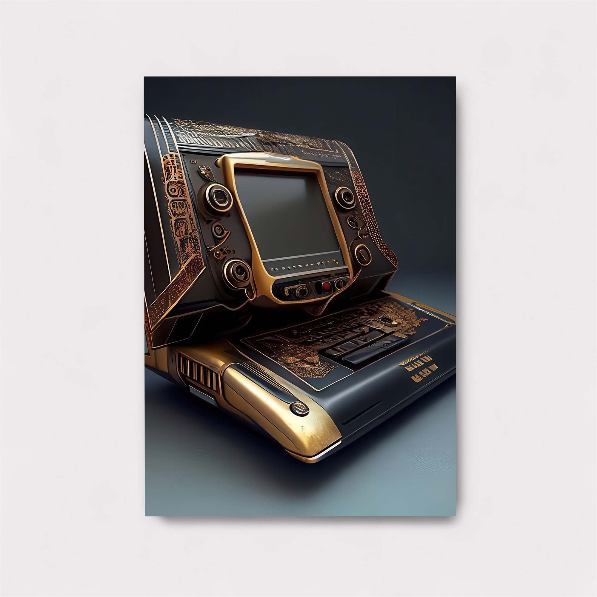 Steampunk Enigma Safe Wall Magnetic / M