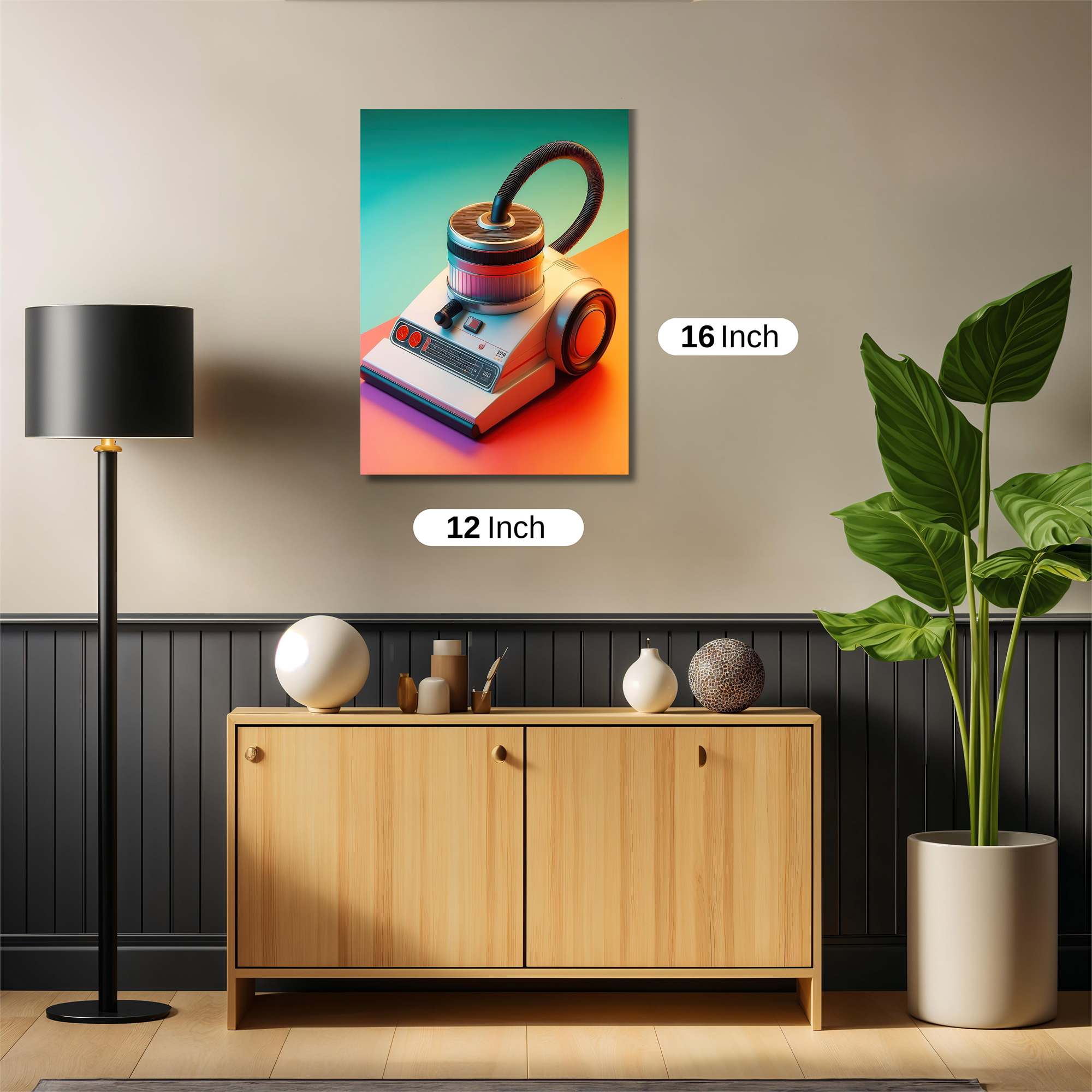 RetroVibe Safe Wall Magnetic / M