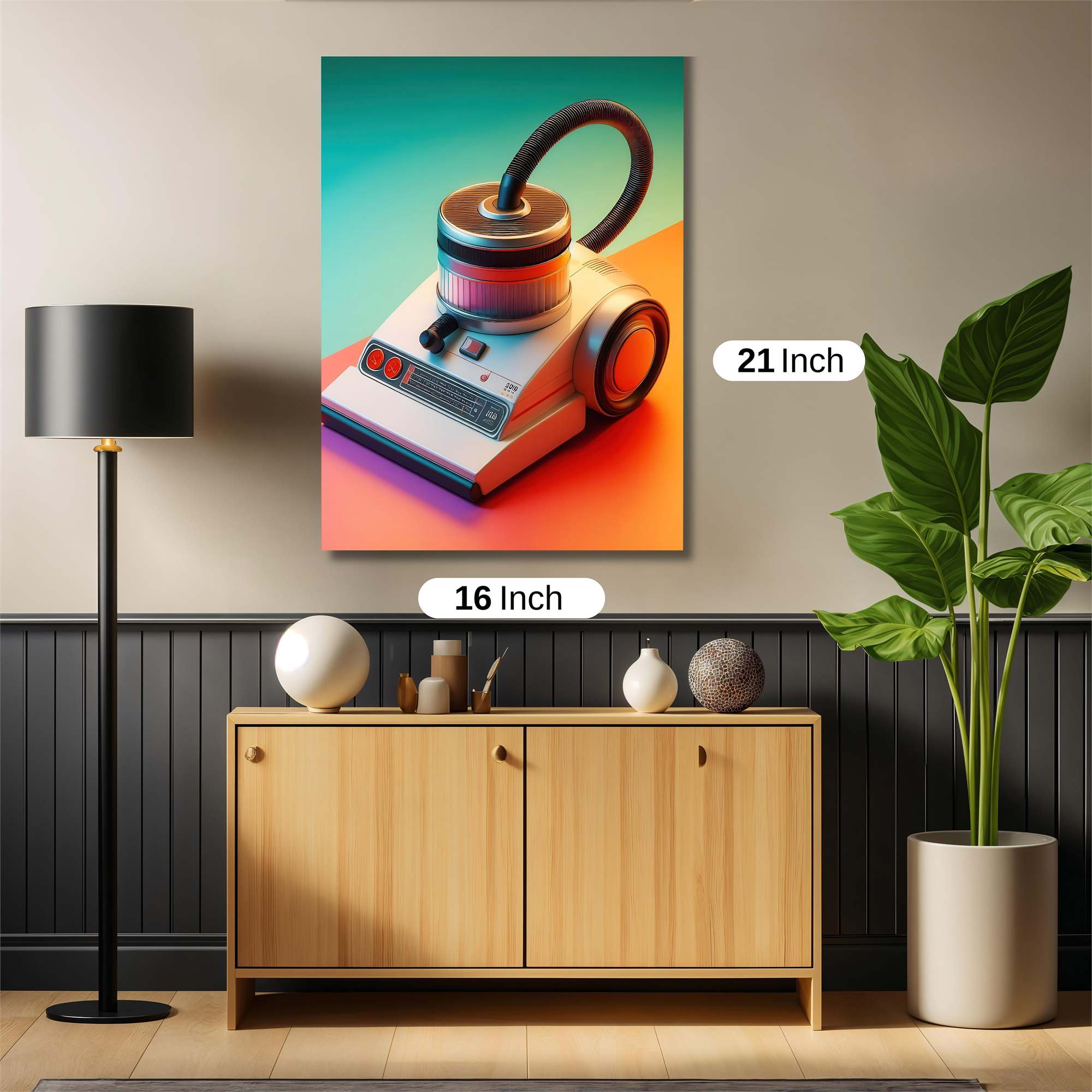 RetroVibe Safe Wall Magnetic / M