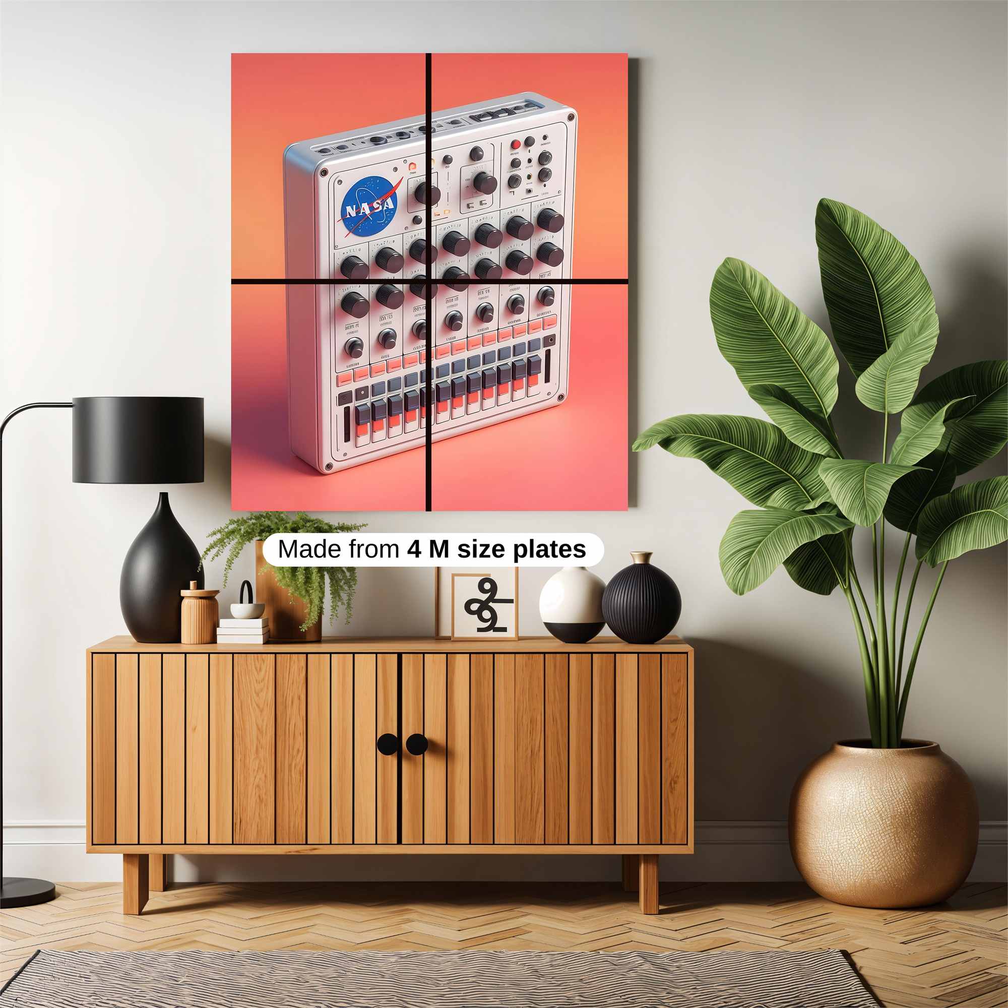 NASA Synthesizer Safe Wall Magnetic / M