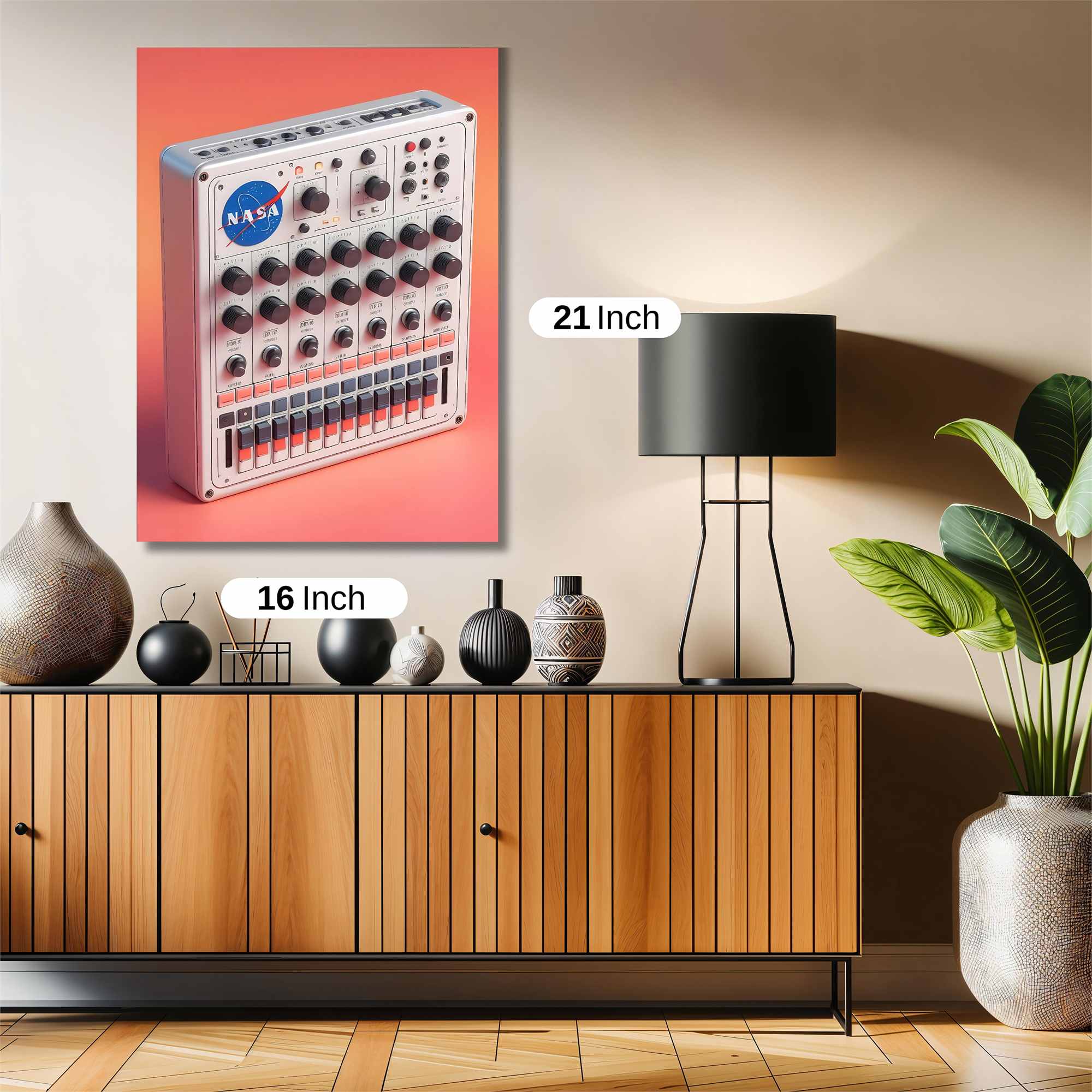 NASA Synthesizer Safe Wall Magnetic / M
