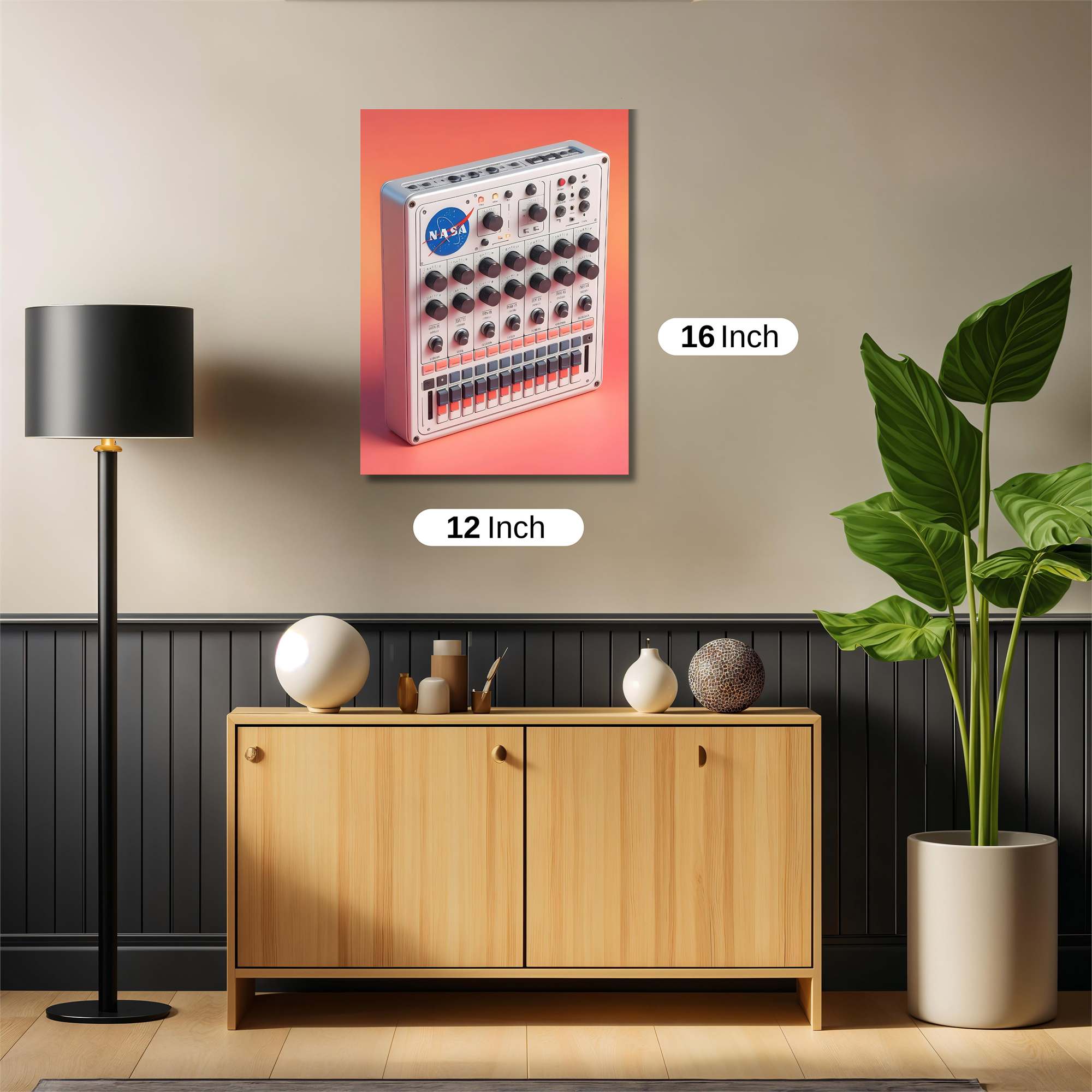 NASA Synthesizer Safe Wall Magnetic / M