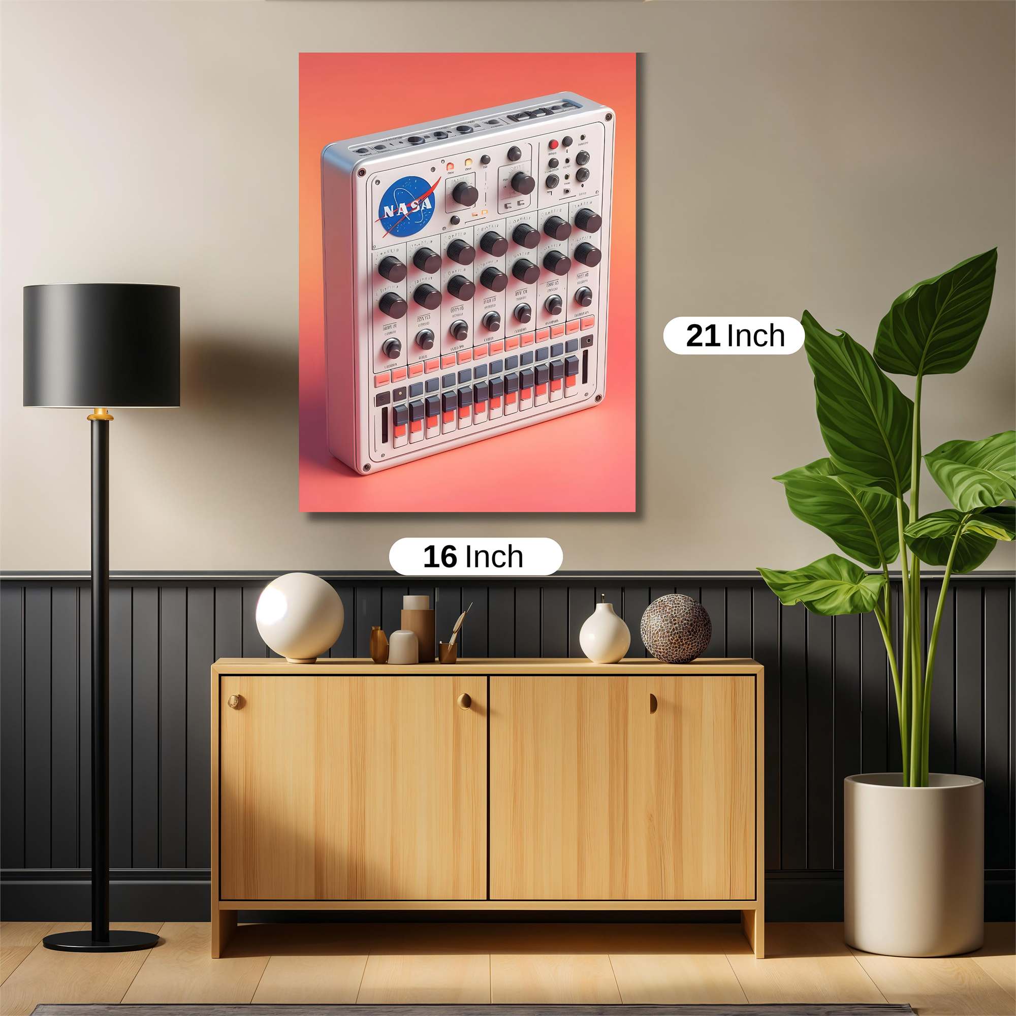 NASA Synthesizer Safe Wall Magnetic / M