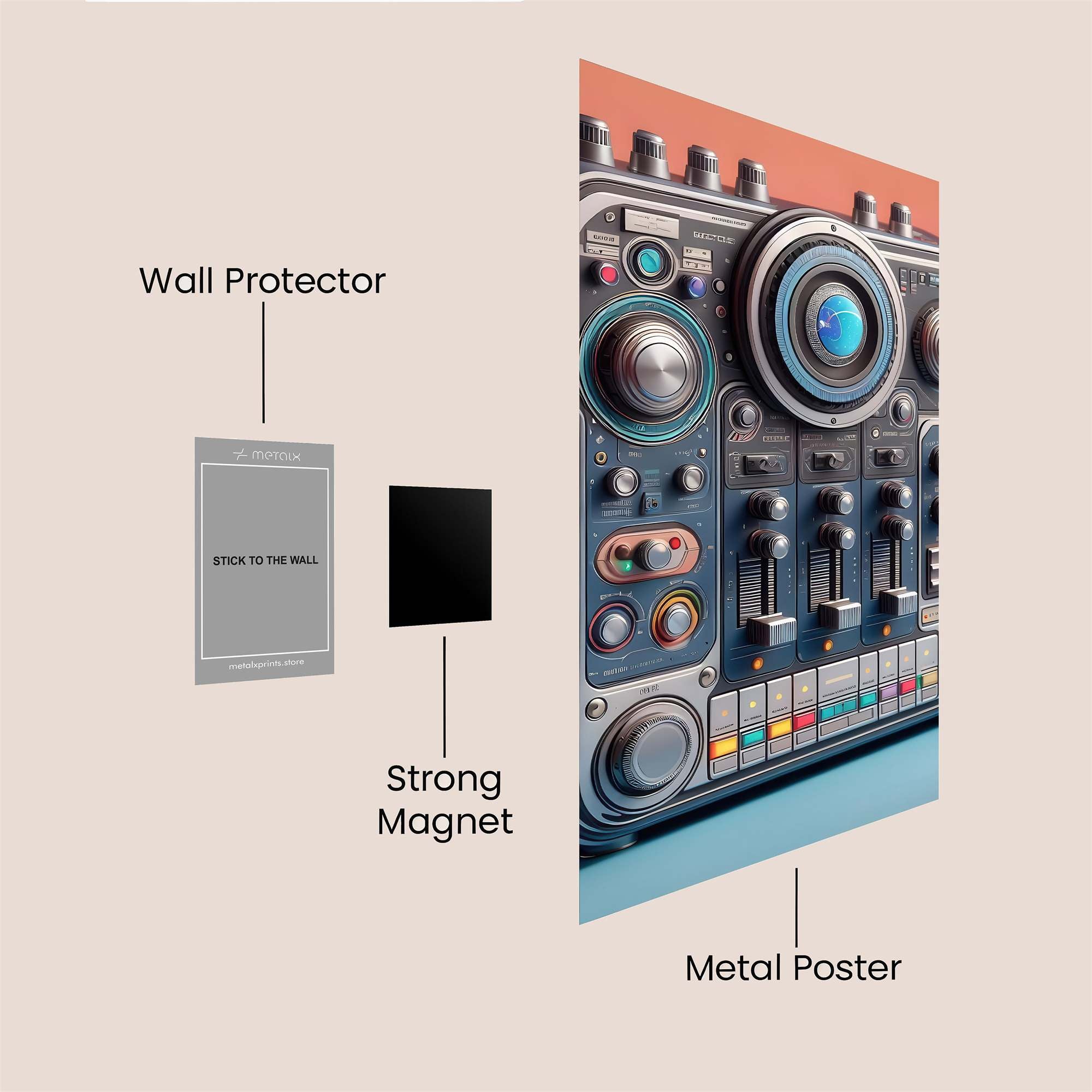 Synth Odyssey Safe Wall Magnetic / M