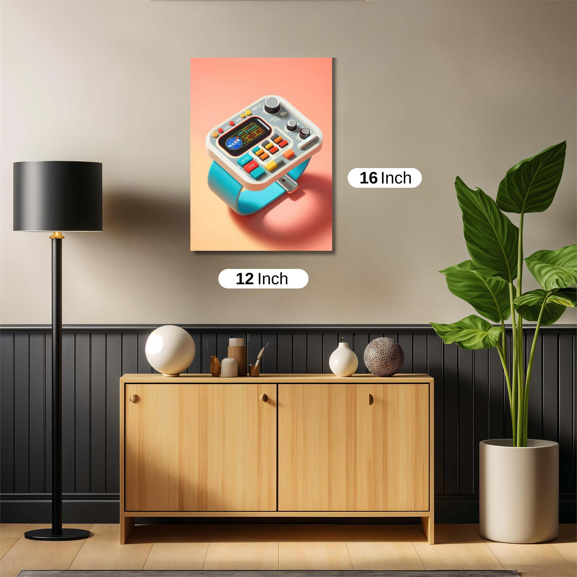 NASA Whimsy Safe Wall Magnetic / M