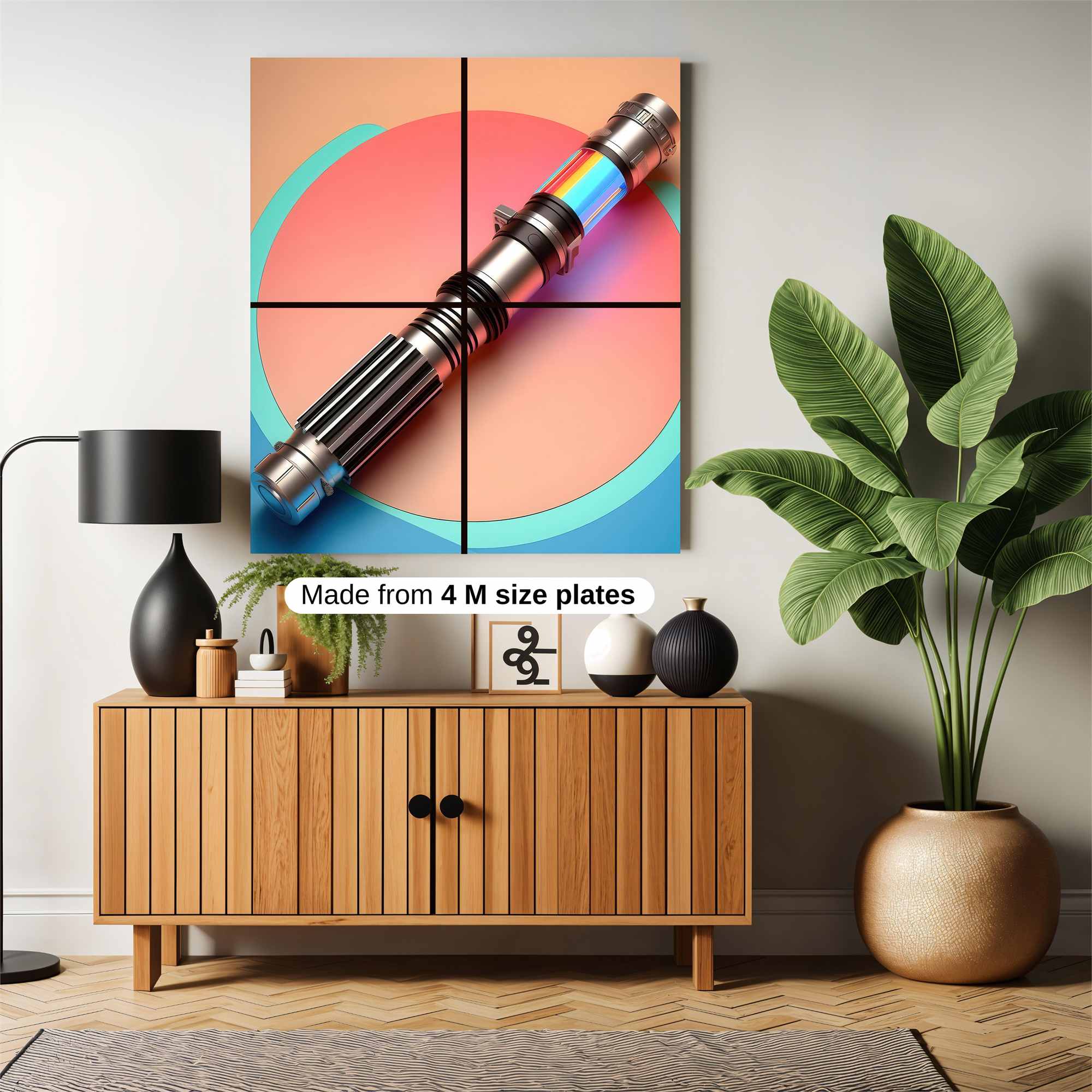 Lightsaber Radiant Safe Wall Magnetic / M