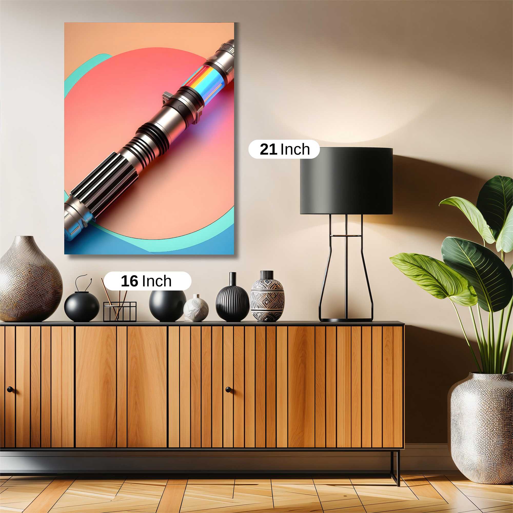Lightsaber Radiant Safe Wall Magnetic / M